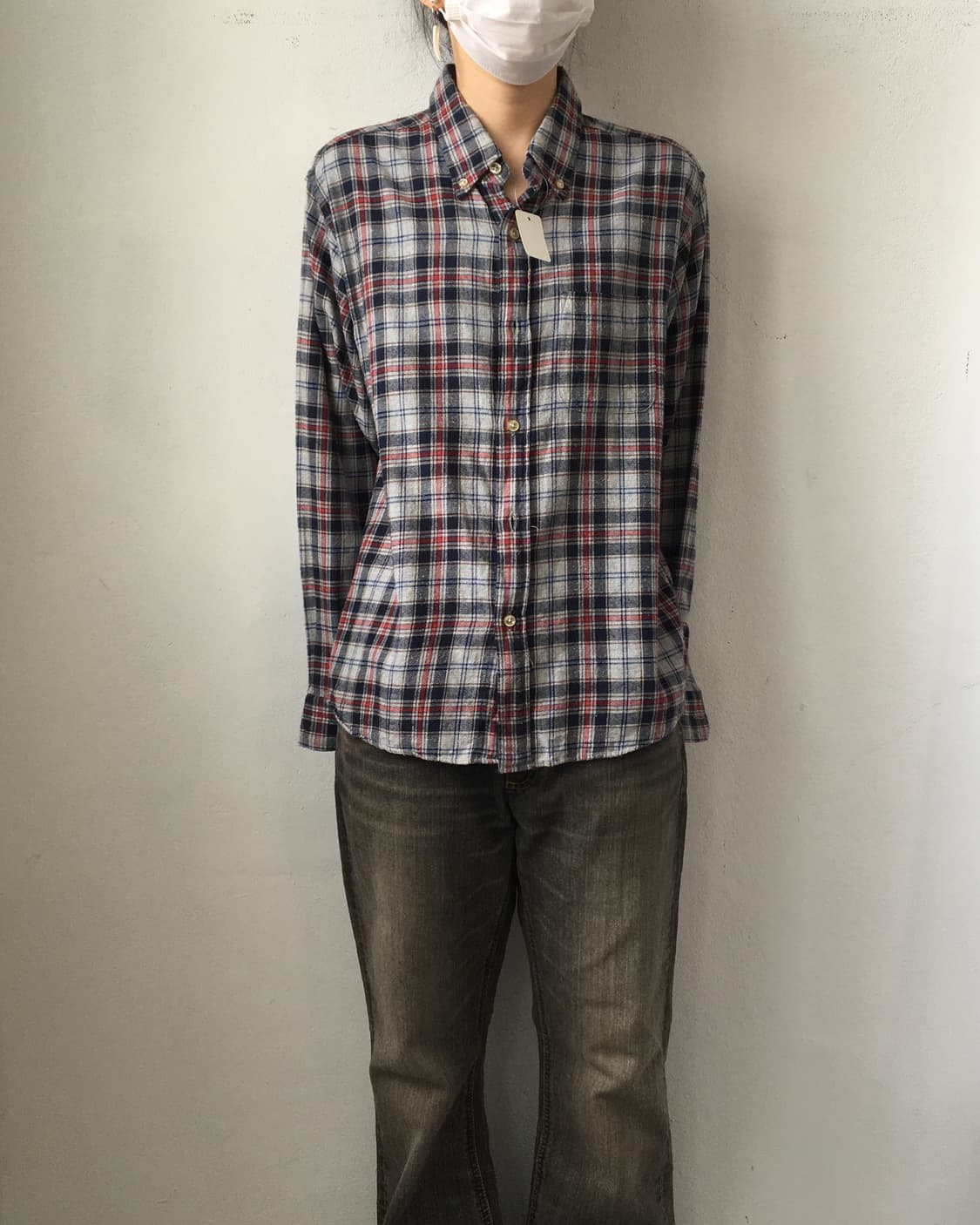 Check pattern shirt 상품이미지1