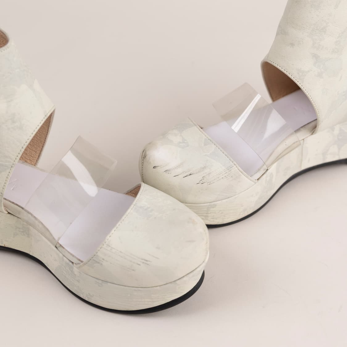 플랫아파트먼트 한복 모티브 웨지힐 부츠 240 상품이미지10