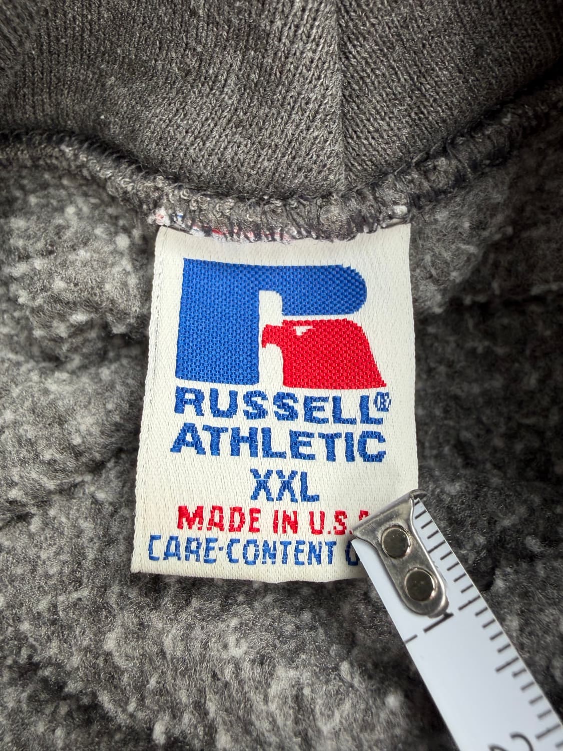 90s Russell Hoodie (charcoal) 상품이미지3