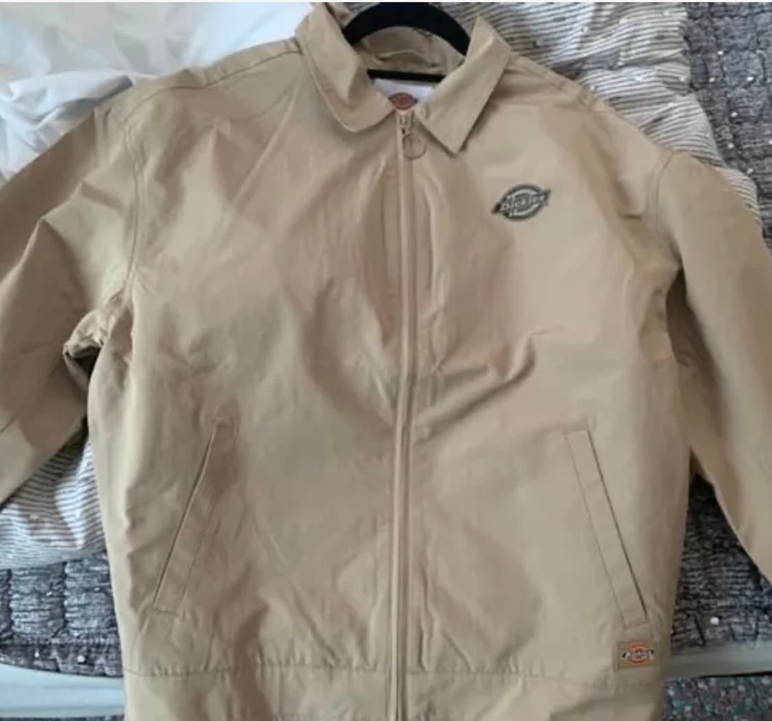 디키즈 라이트 웨이트 아이젠하워 자켓 베이지 m 새상품 상품이미지5