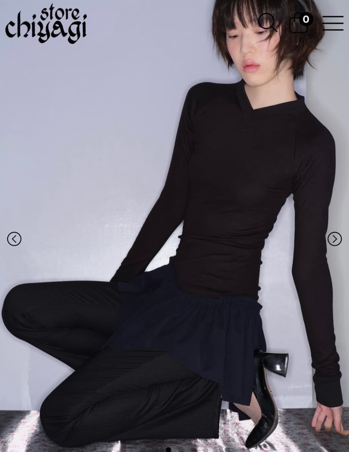 키야기 베이비 러플 드레스 상품이미지1