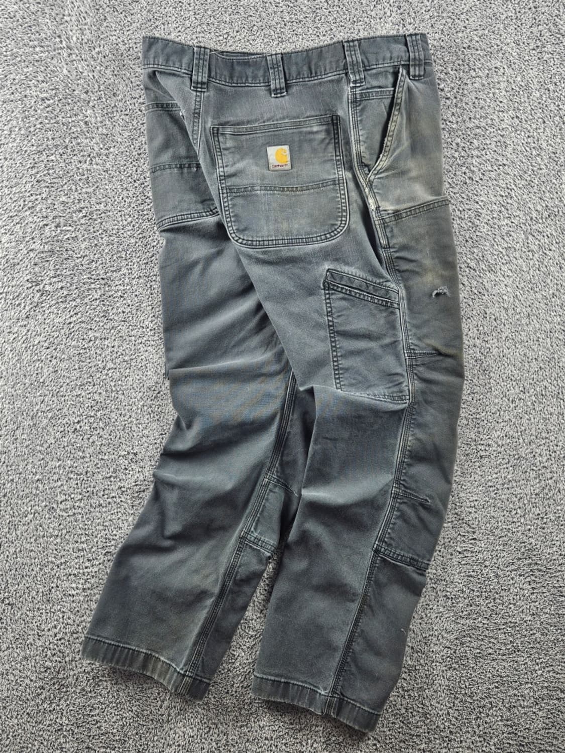칼하트 리페어 코튼 더블니 워크 팬츠 ( 33X30 ) / 11056 상품이미지3