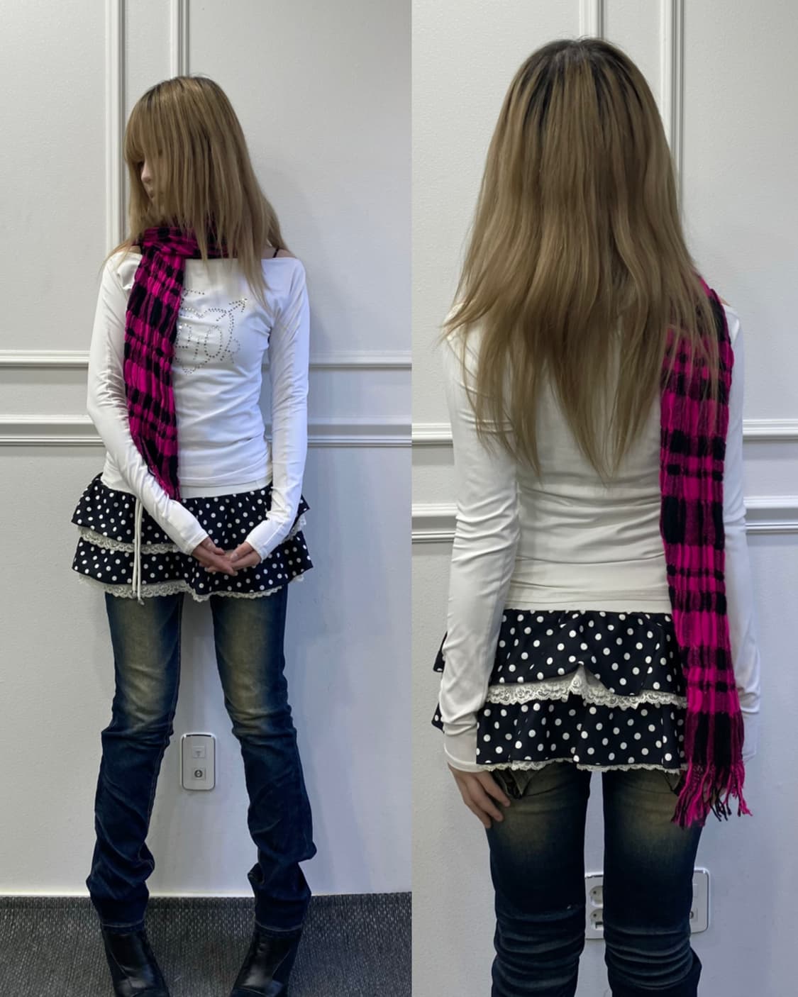 [Christian Dior]Cubic Logo Print Slim F 상품이미지1