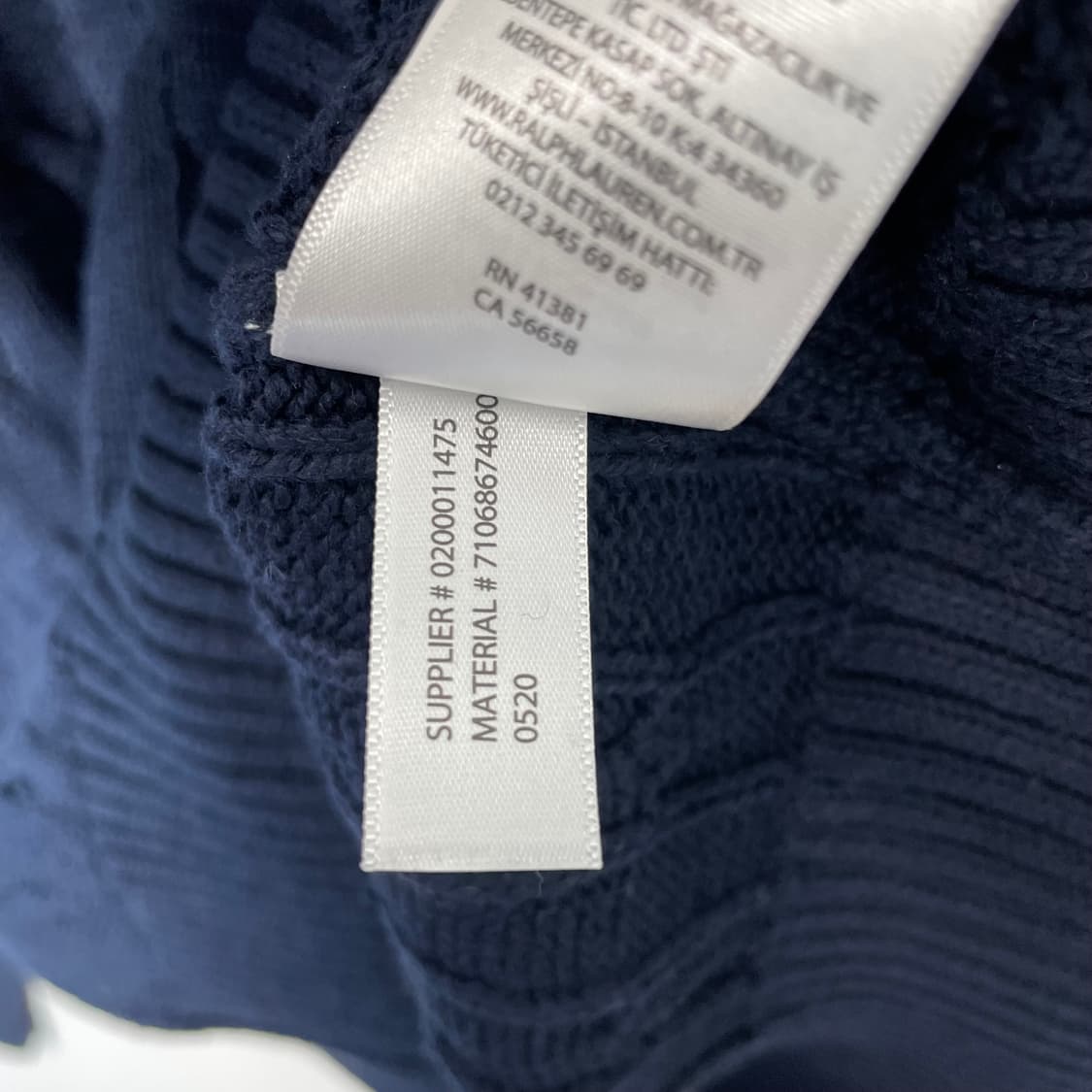 폴로 랄프로렌 꽈배기 니트 티셔츠 상품이미지7