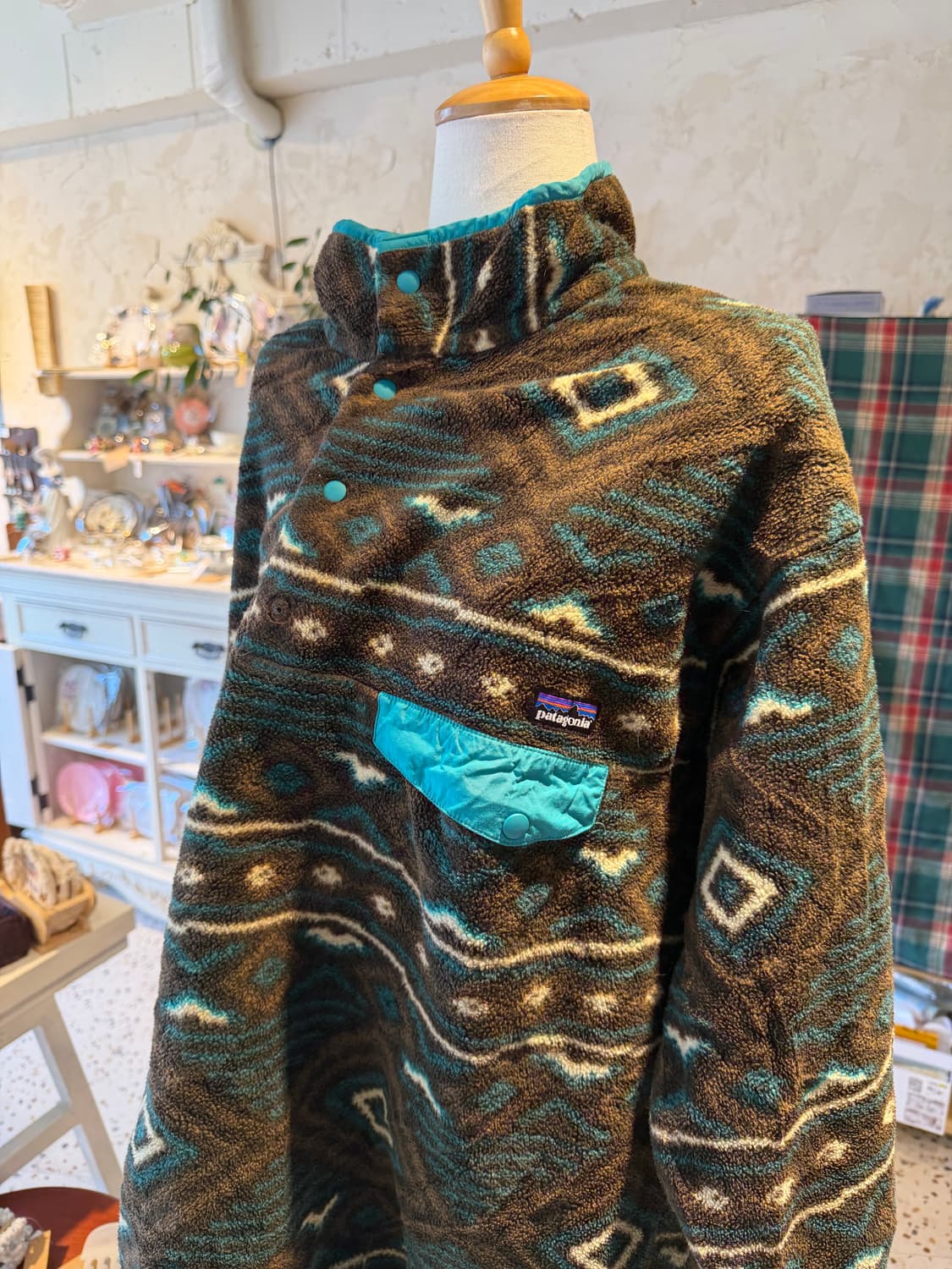 Patagonia]파타고니아 신칠라 아즈텍 풀오버 후리스 XL 상품이미지5