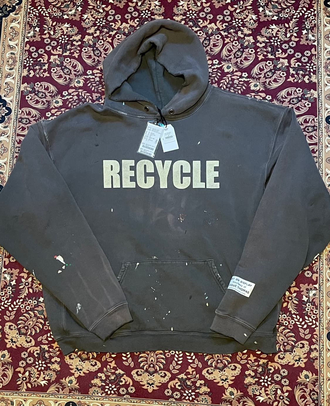[XL] 24SS 갤러리 디파트먼트 90’s RECYCLE 후드 스웻 상품이미지1