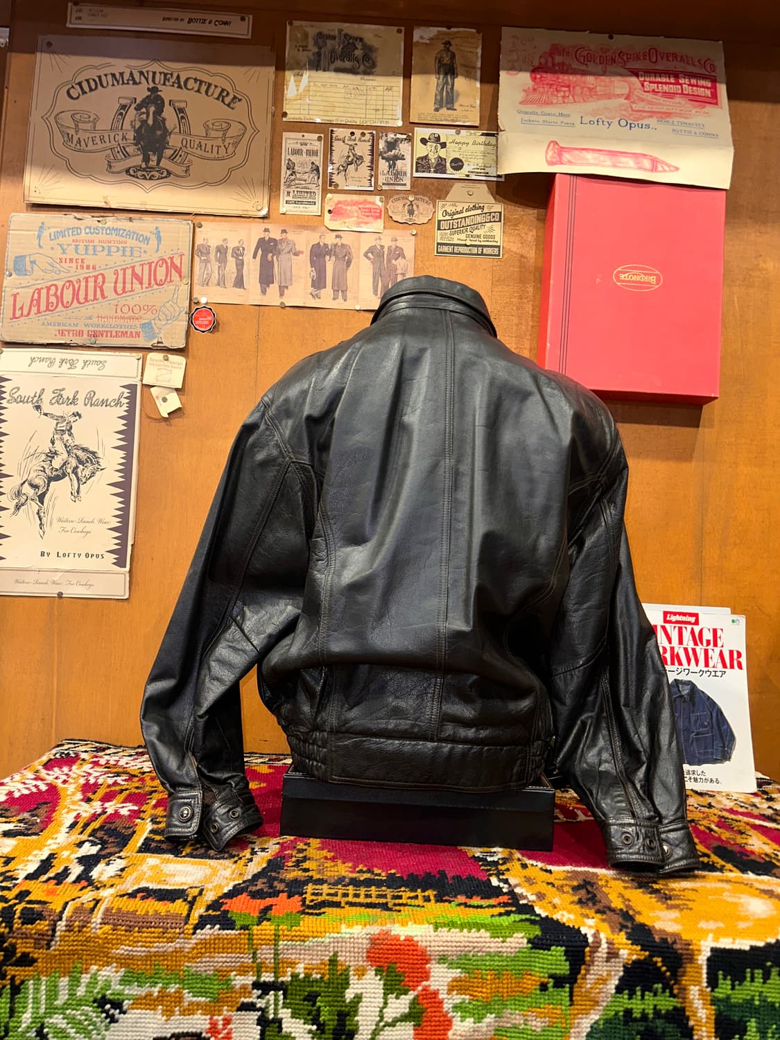 ( L-XL ) 가죽자켓 레더자켓 봄버자켓 양가죽 소가죽 a2가죽자켓 상품이미지5