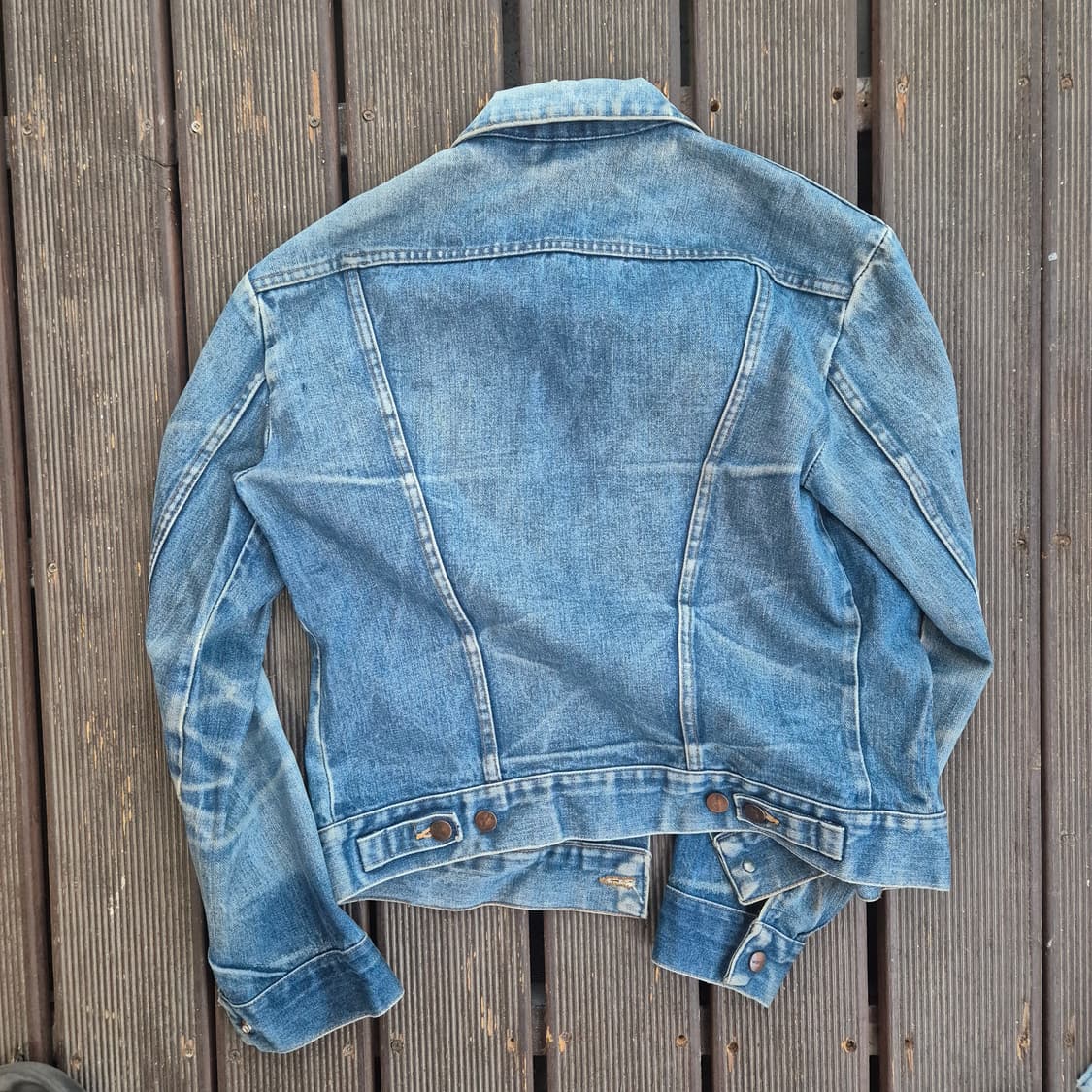70's Wrangler 랭글러 124mj 데님자켓 hard aging  상품이미지4