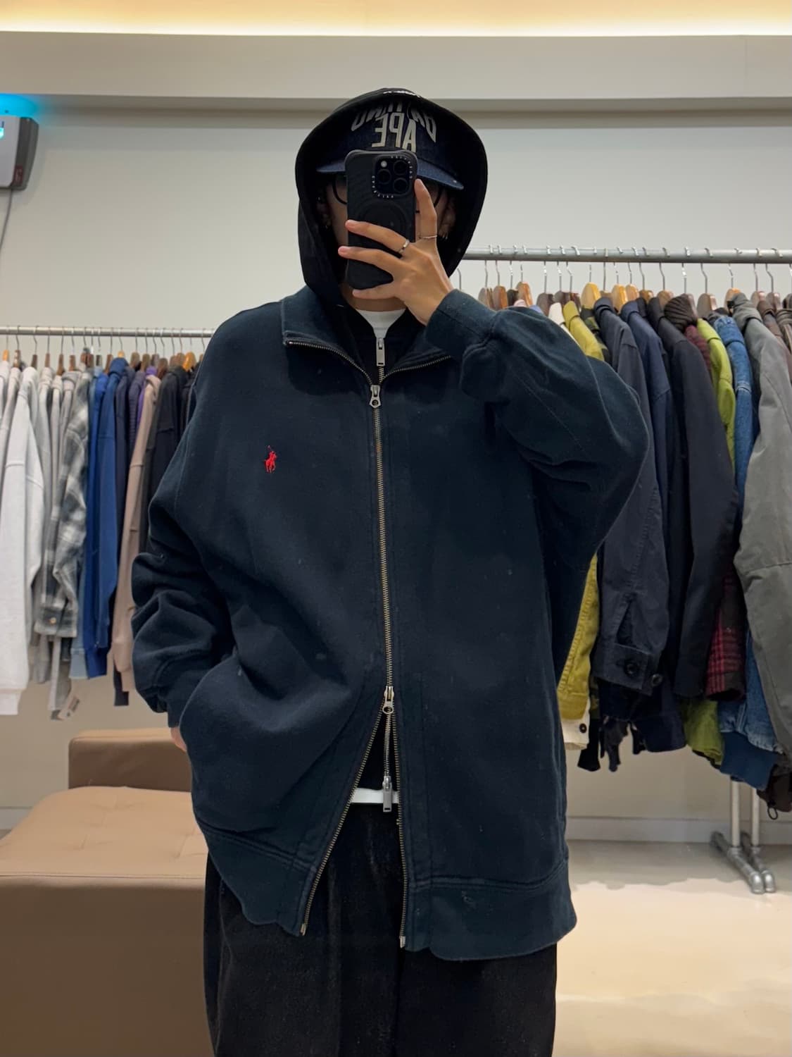 폴로 랄프로렌 투웨이 집업 상품이미지6