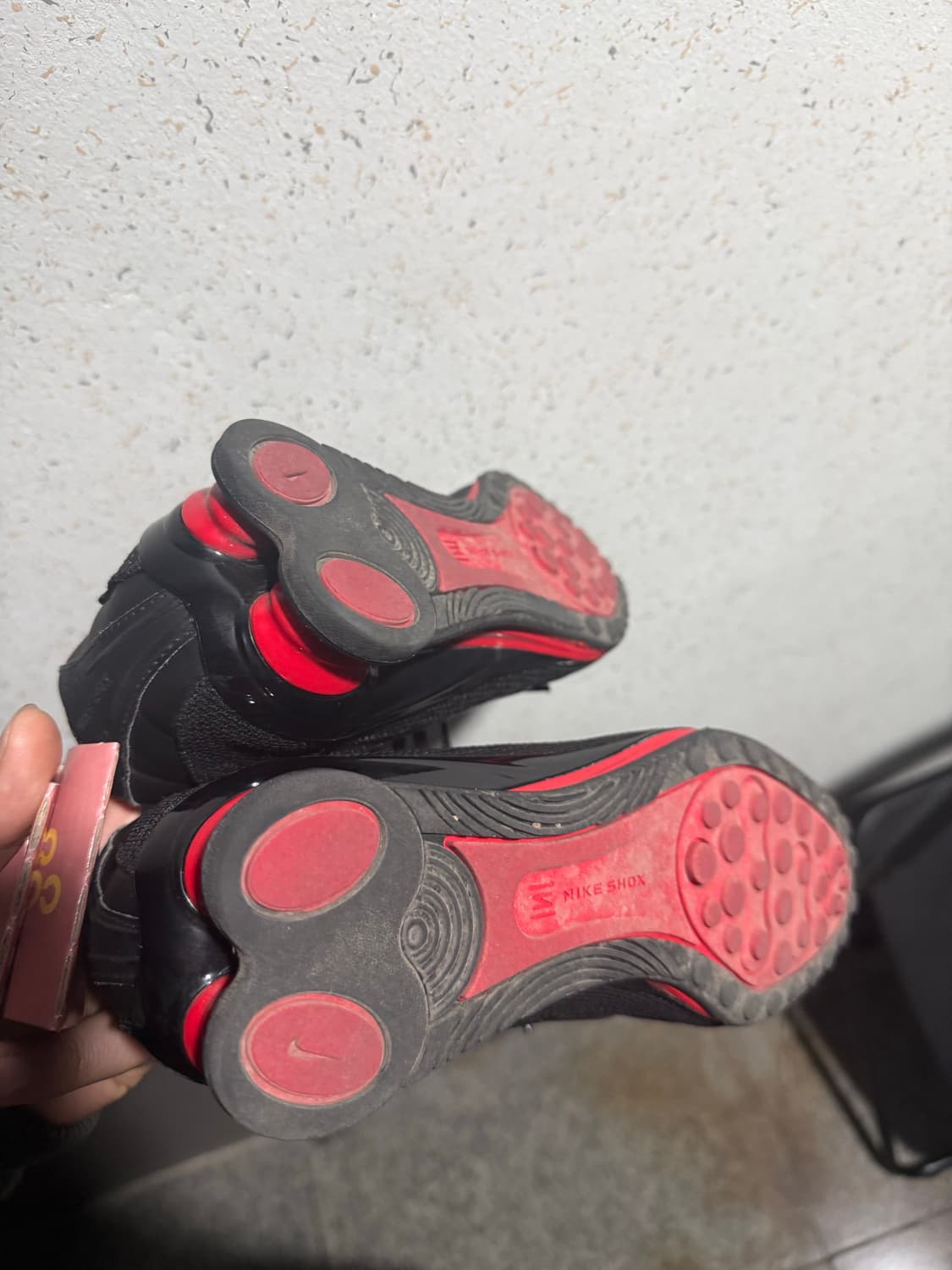 나이키 샥스 Z 블랙/레드 여성 신발 240 상품이미지3