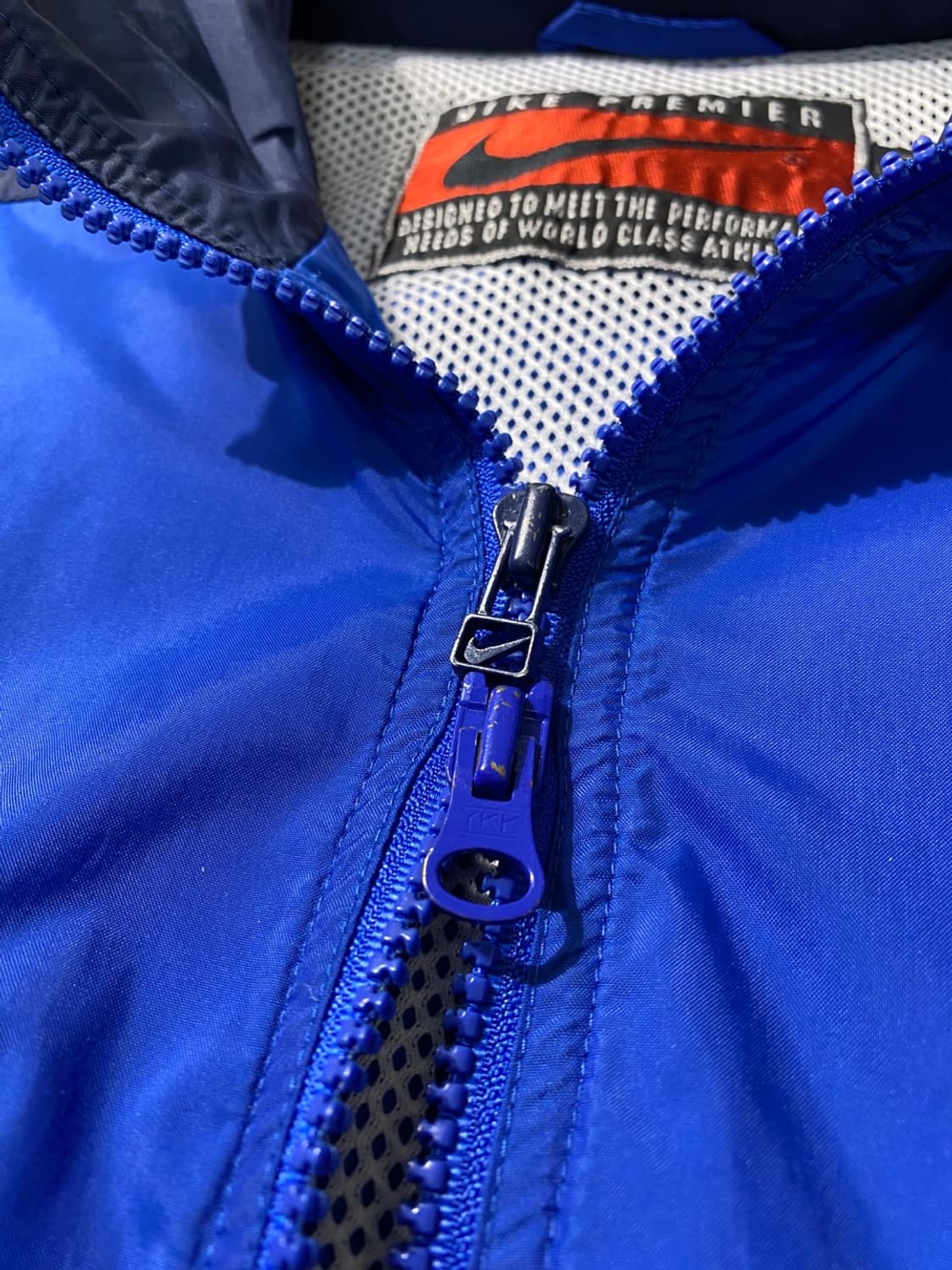 [L-XL] 90s Nike 나이키 프리미어 이탈리아팀 바람막이 상품이미지4