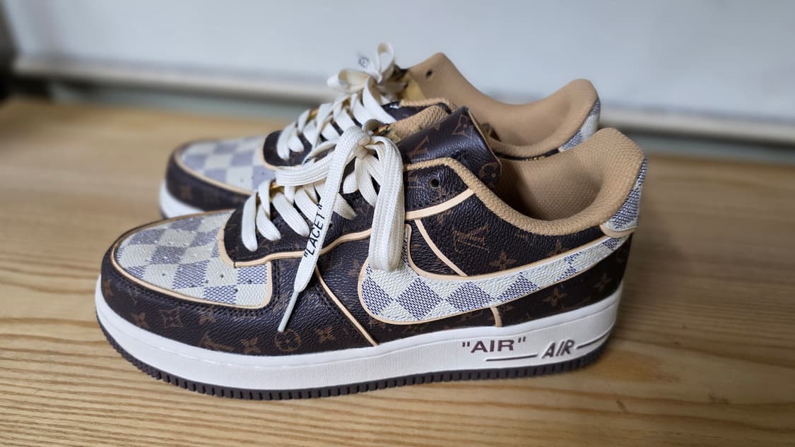 나이키 에어포스1 커스텀 스니커즈 265mm 상품이미지2