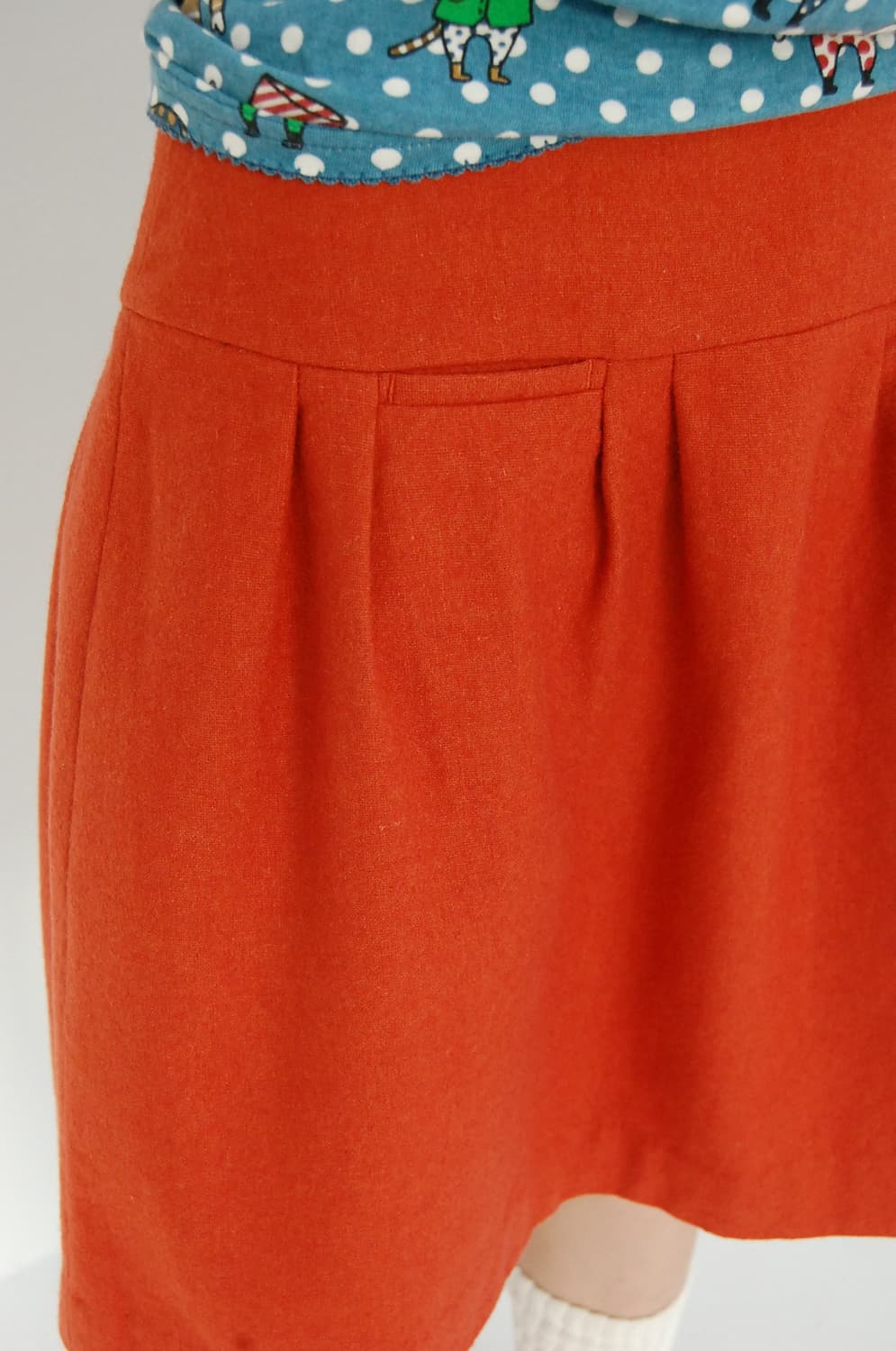 Earth music&ecology wool skirt 상품이미지3