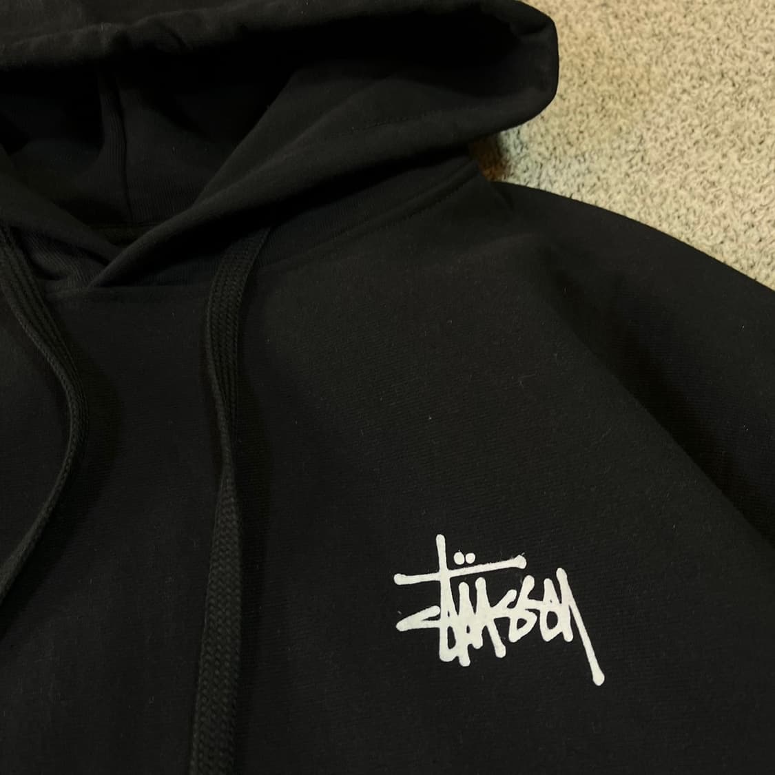 STÜSSY 스투시 빅로고 후드티 상품이미지4