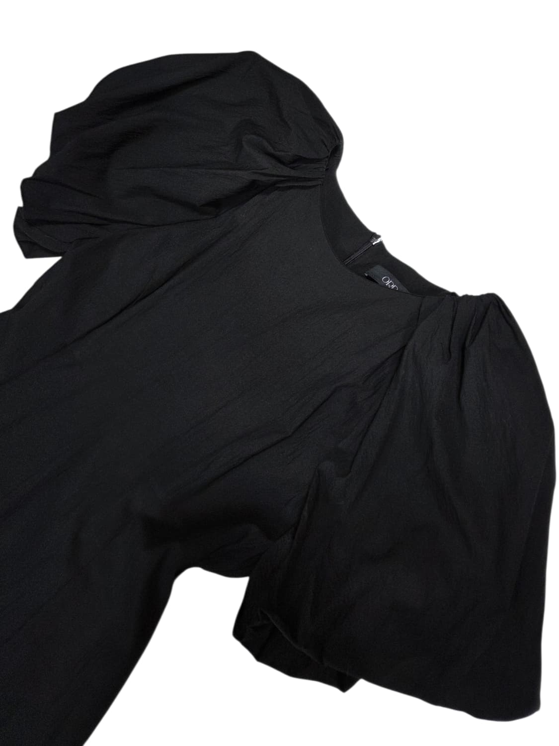 ORR 오르 블랙 퍼프 소매 롱 원피스 XS 상품이미지3