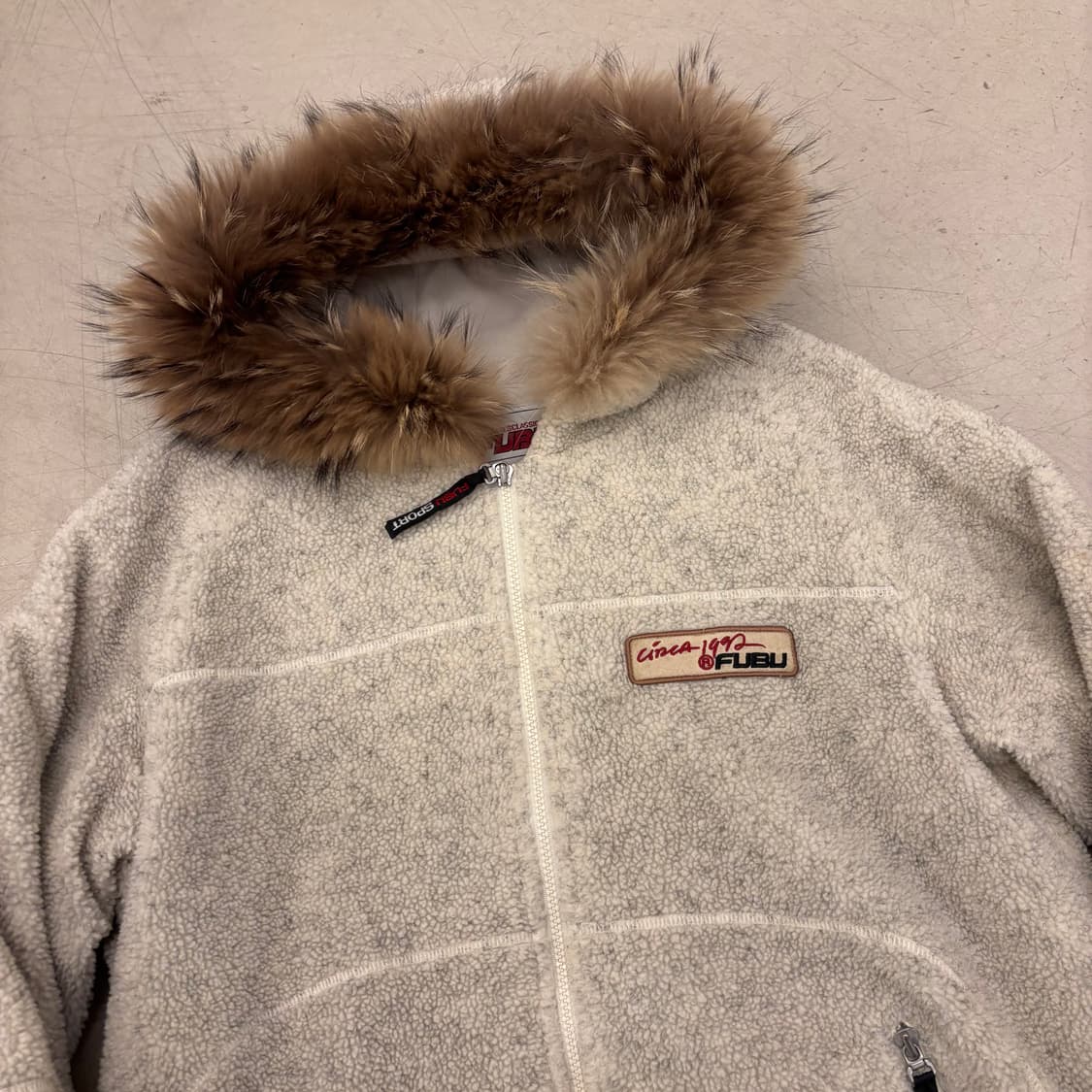 후부 올드스쿨 퍼 플리스 자켓 상품이미지2