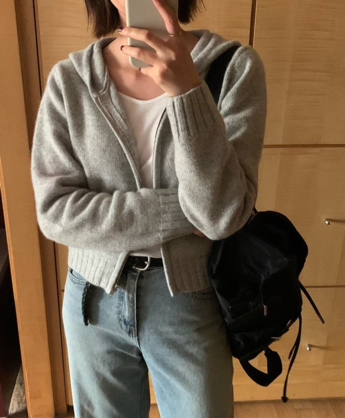 모아니 에떼 후디 가디건 상품이미지3