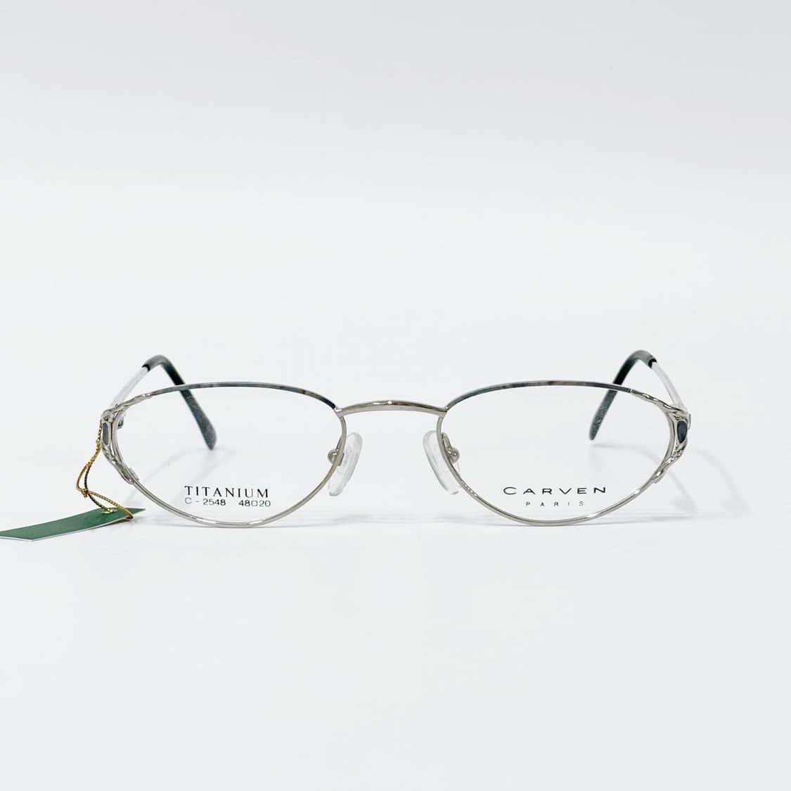 CARVEN 크랙 블루 스톤 데드스탁 빈티지안경 상품이미지2