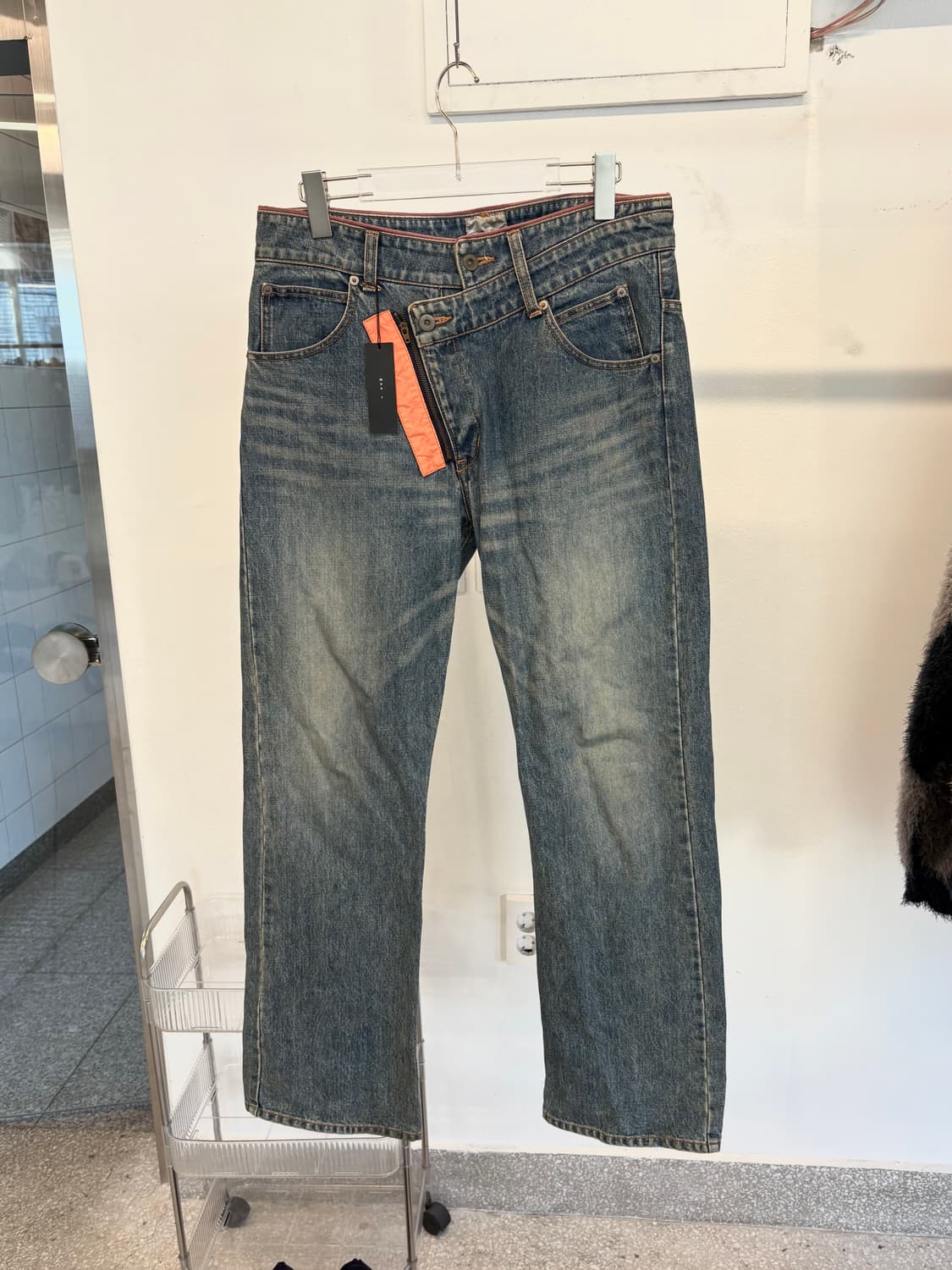 Vintage double button denim 상품이미지1