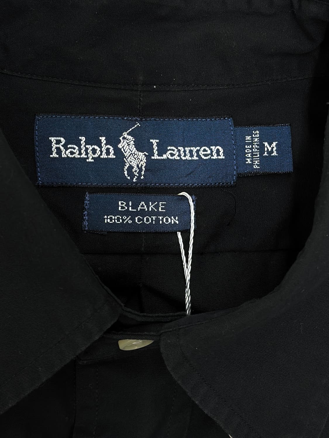 랄프로렌 블랙 블레이크 코튼 셔츠  상품이미지5