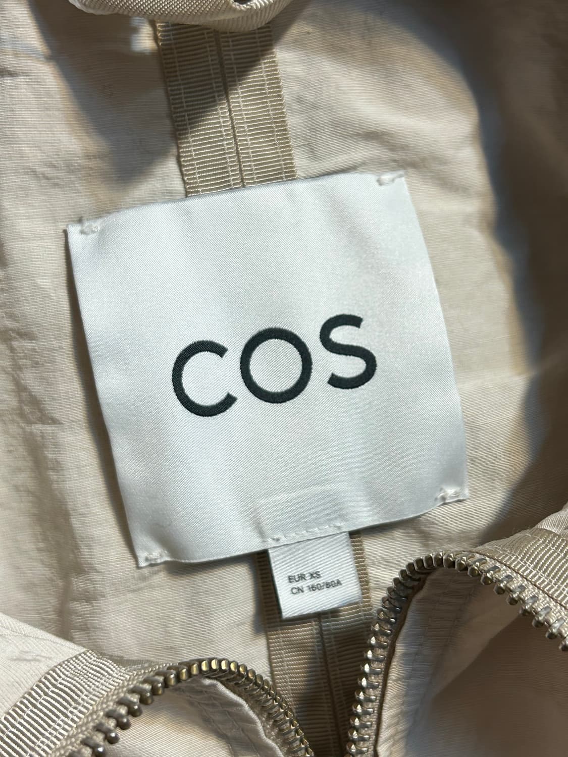 코스 코튼 나일론 후드 집업 재킷 상품이미지6