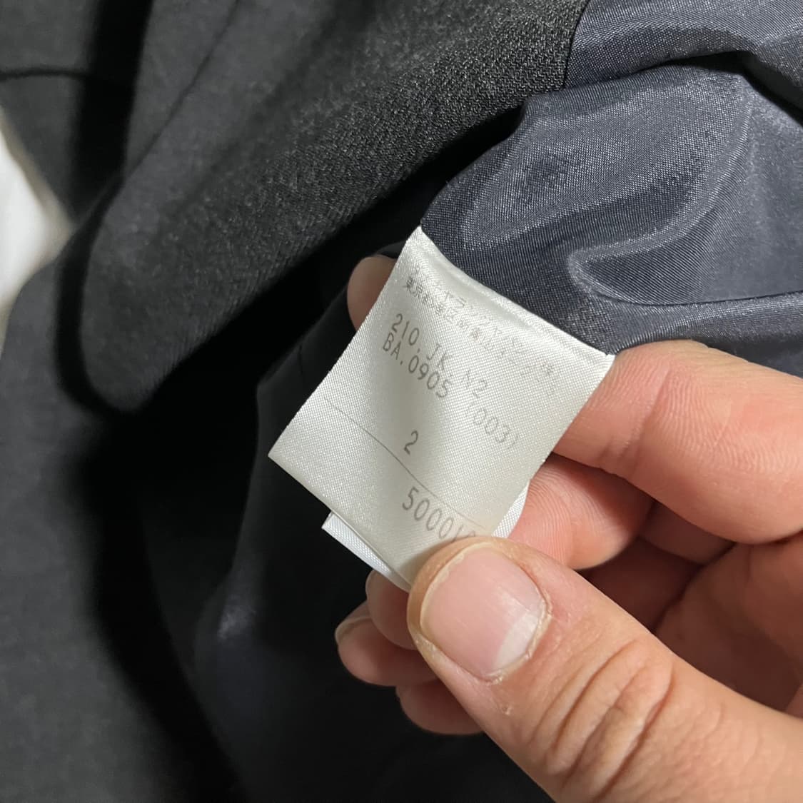 DKNY . 차콜 원버튼 블레이저 상품이미지6