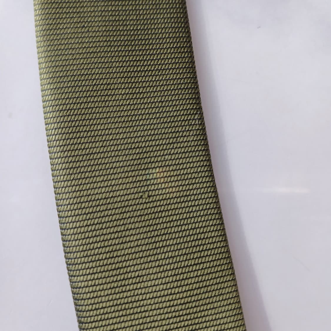 밀라숀 실크 그린 솔리드 넥타이 9.5cm A등급 A19757
 상품이미지8