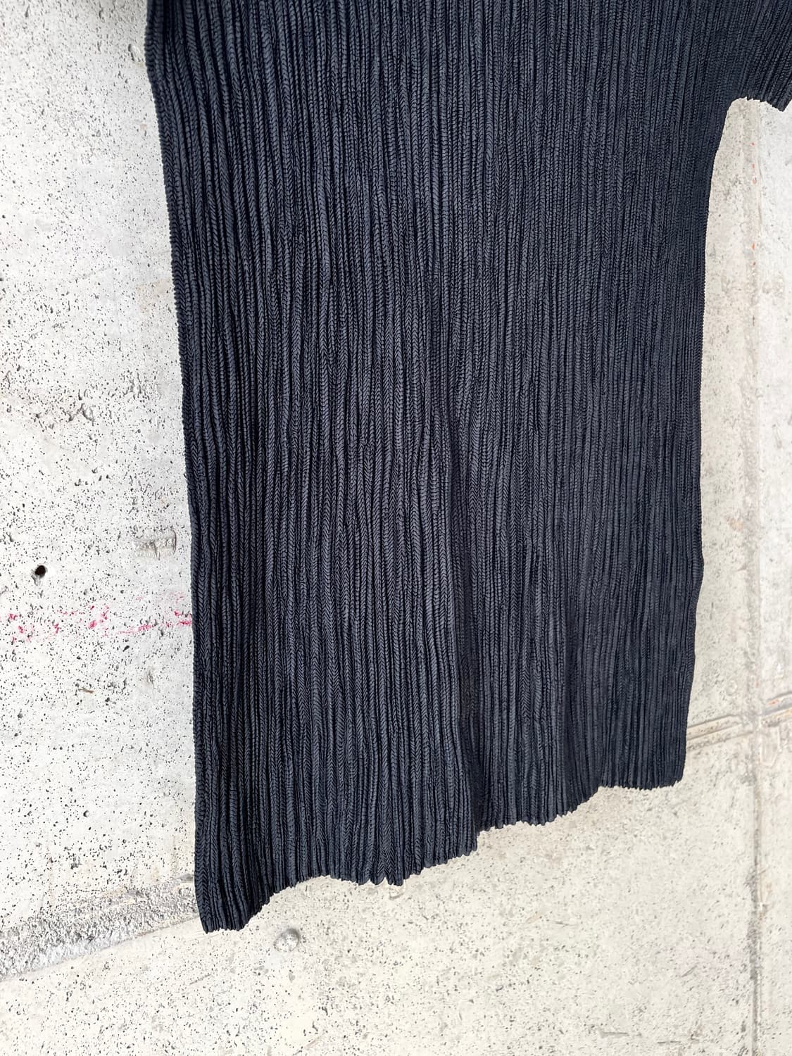 Hiroko Bis 히로코비스 플리츠 탑 블랙 상품이미지8