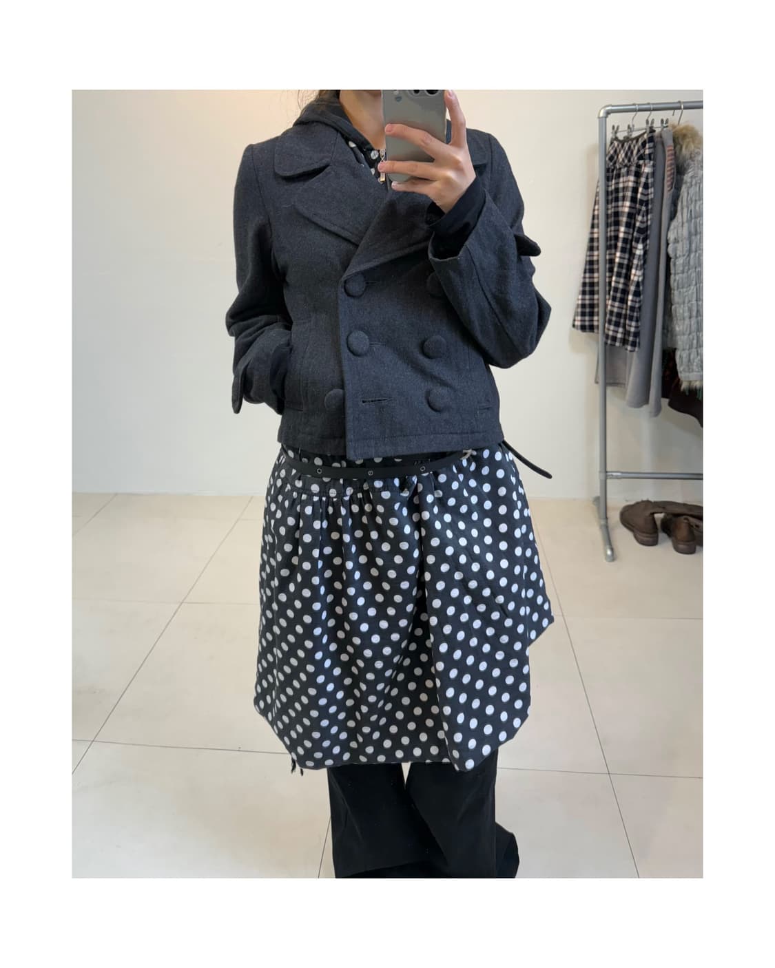 빈티지 울 혼방 자켓 상품이미지1