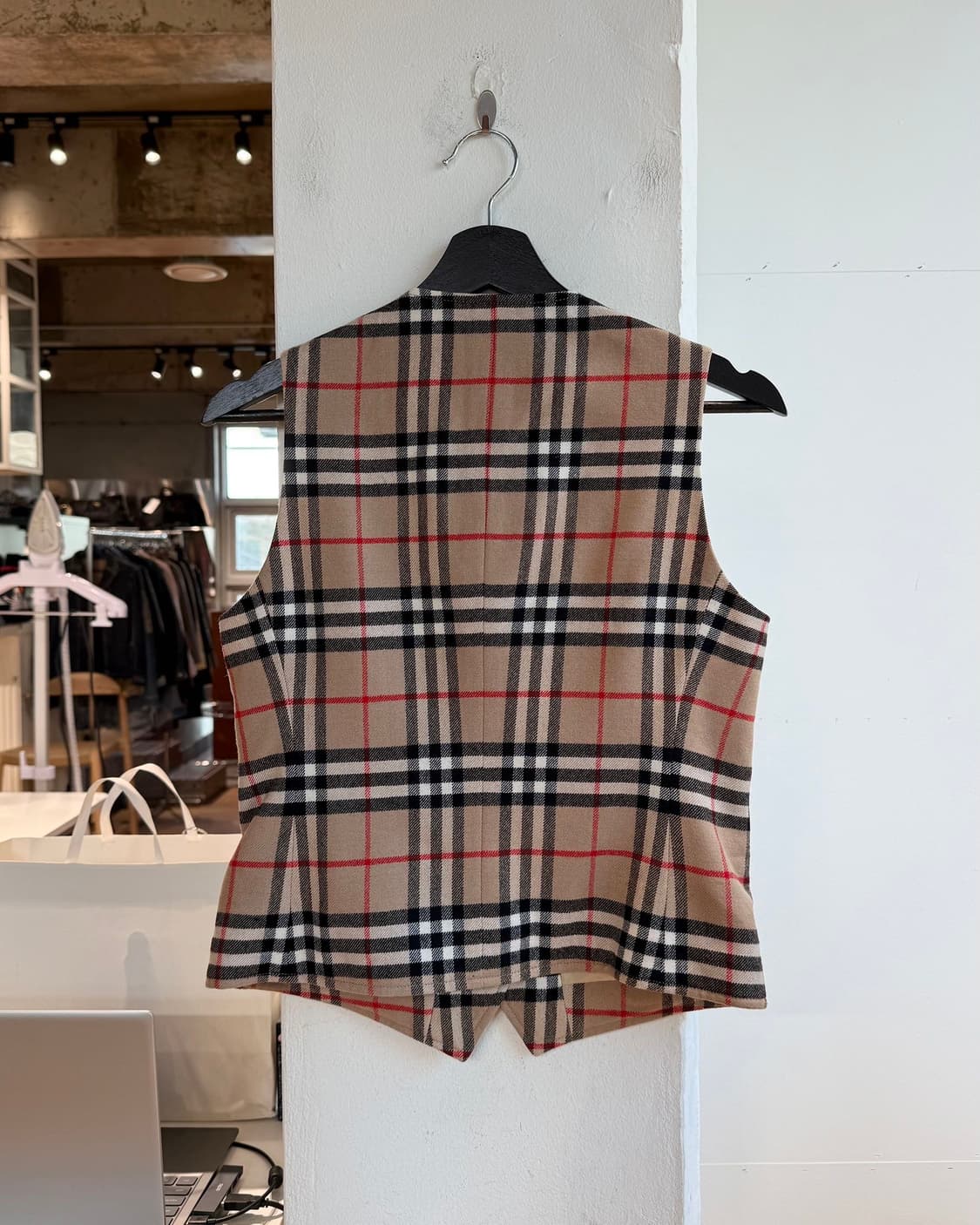 버버리 브라운 노바체크 베스트  상품이미지7