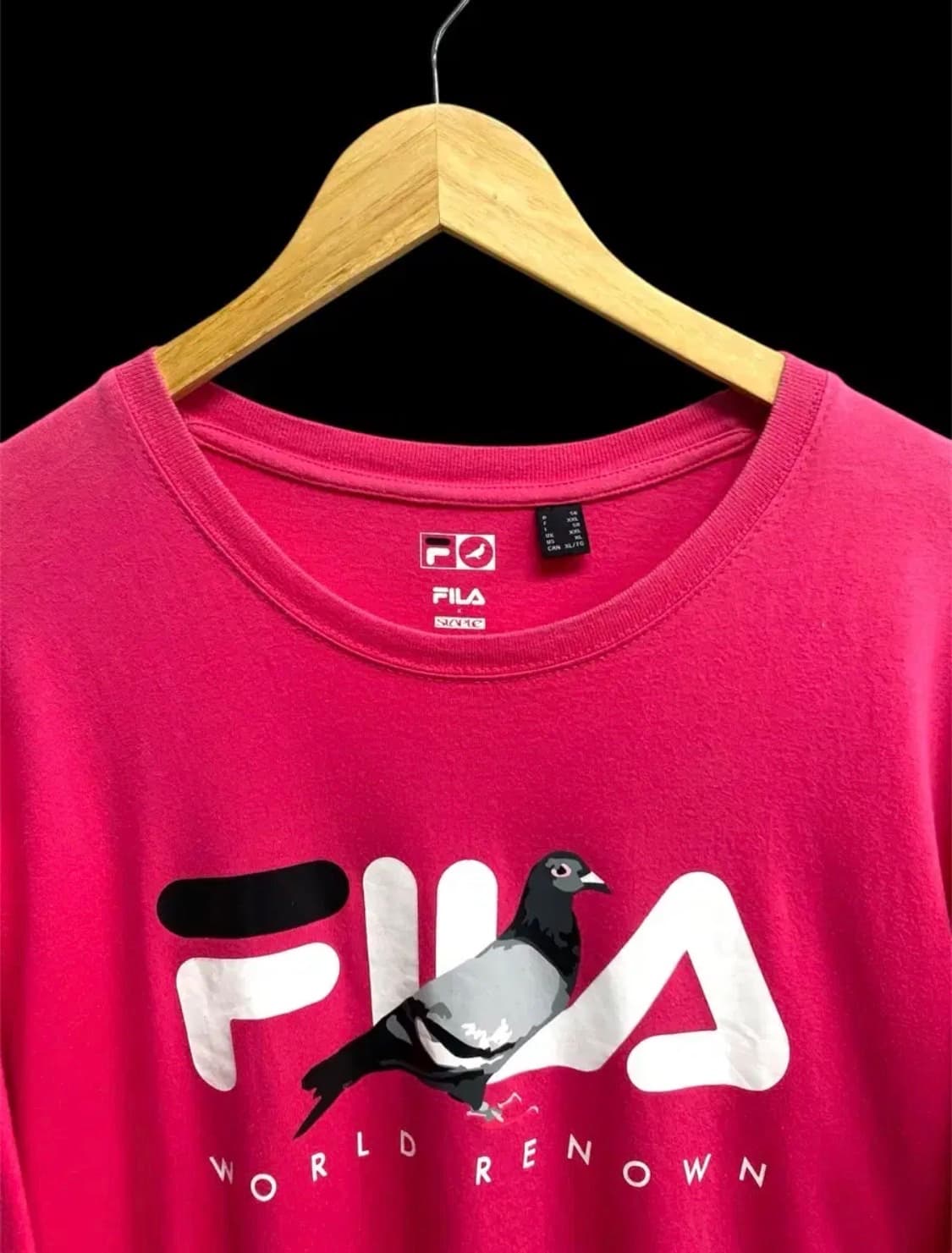 휠라 FILA 핑크 티셔츠 2XL 상품이미지3