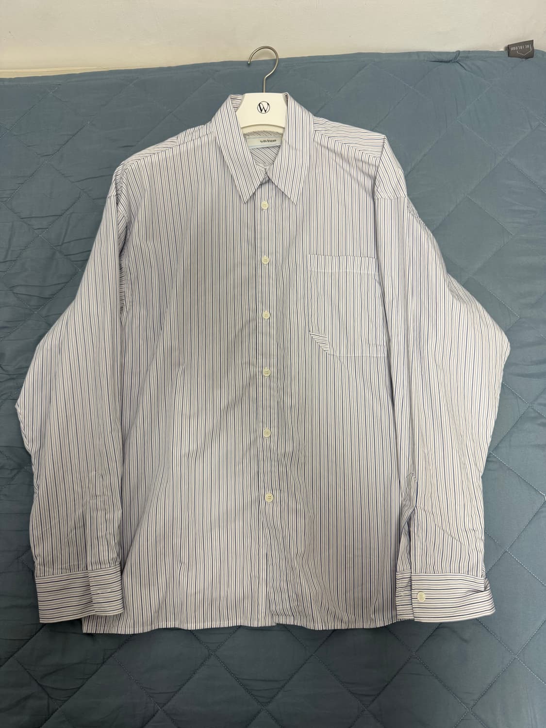 [2] 웨이비니스 오리가미 셔츠_오션 블루 상품이미지2