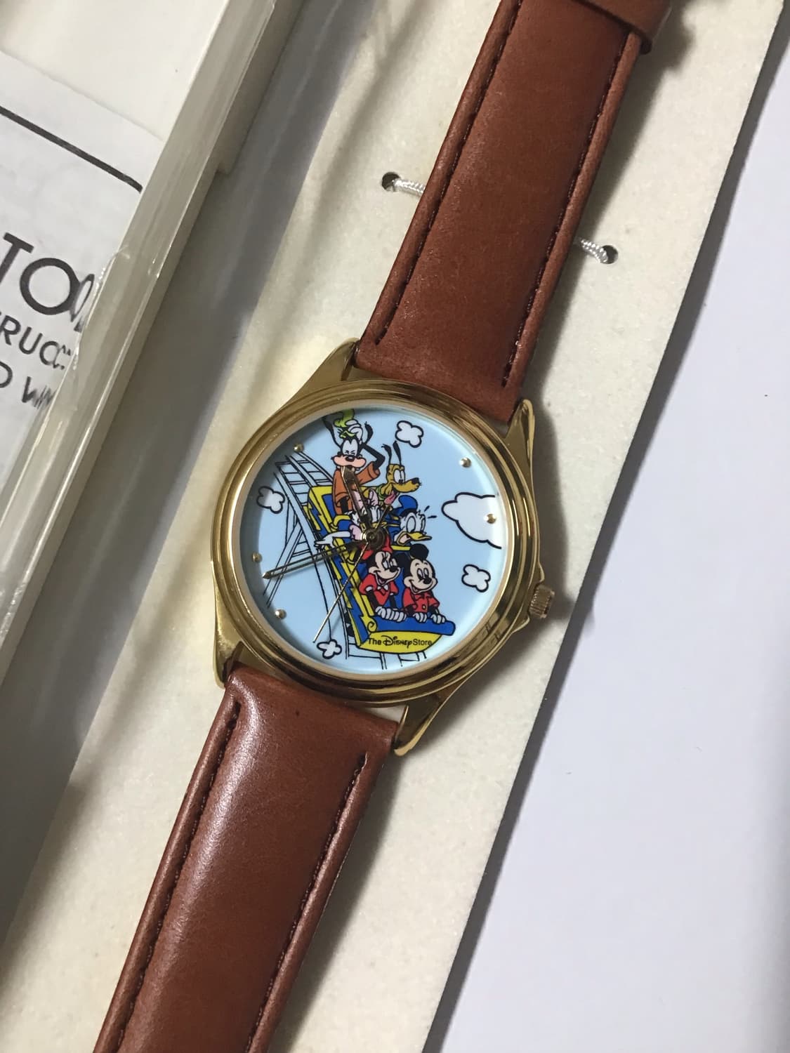 (빈티지)일본 홍콩 한정 디즈니 미키 & 프렌즈 손목시계 상품이미지1