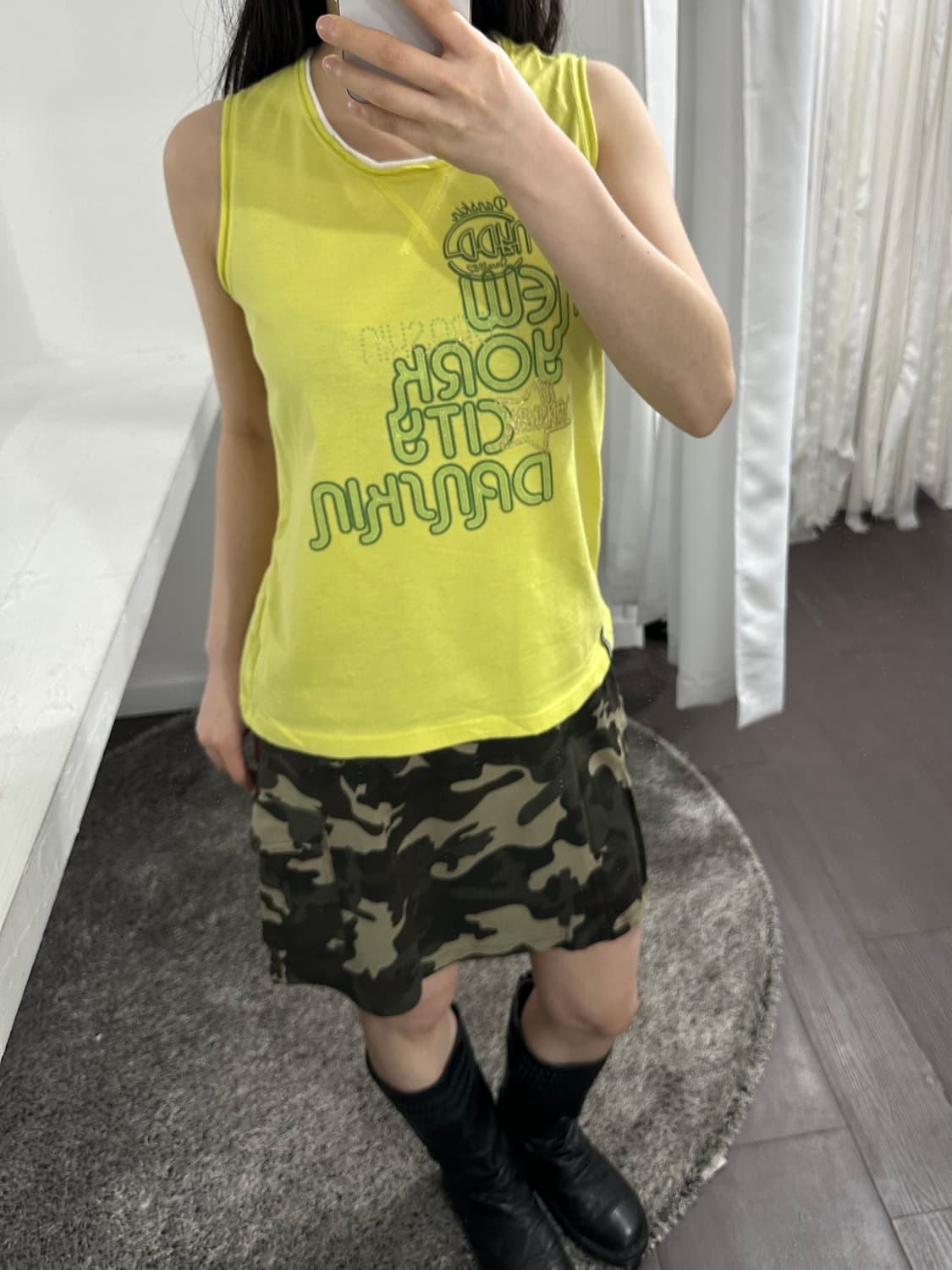 camo mini skirt 상품이미지3