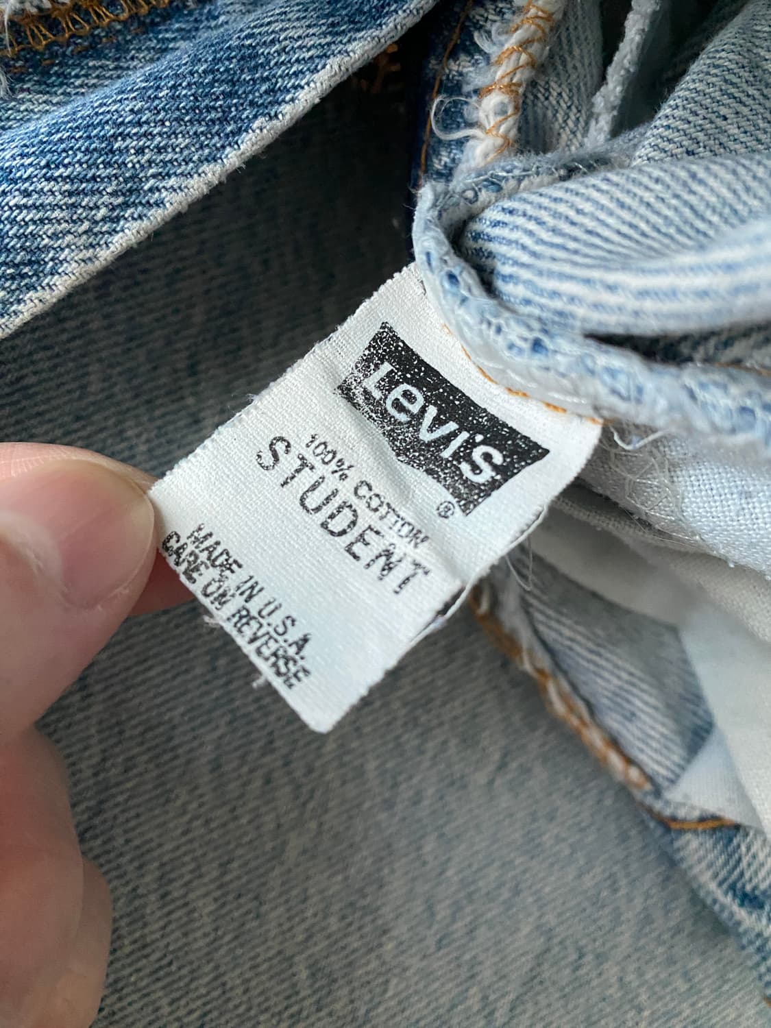 90s USA 리바이스 550 오렌지탭 27x30 상품이미지4