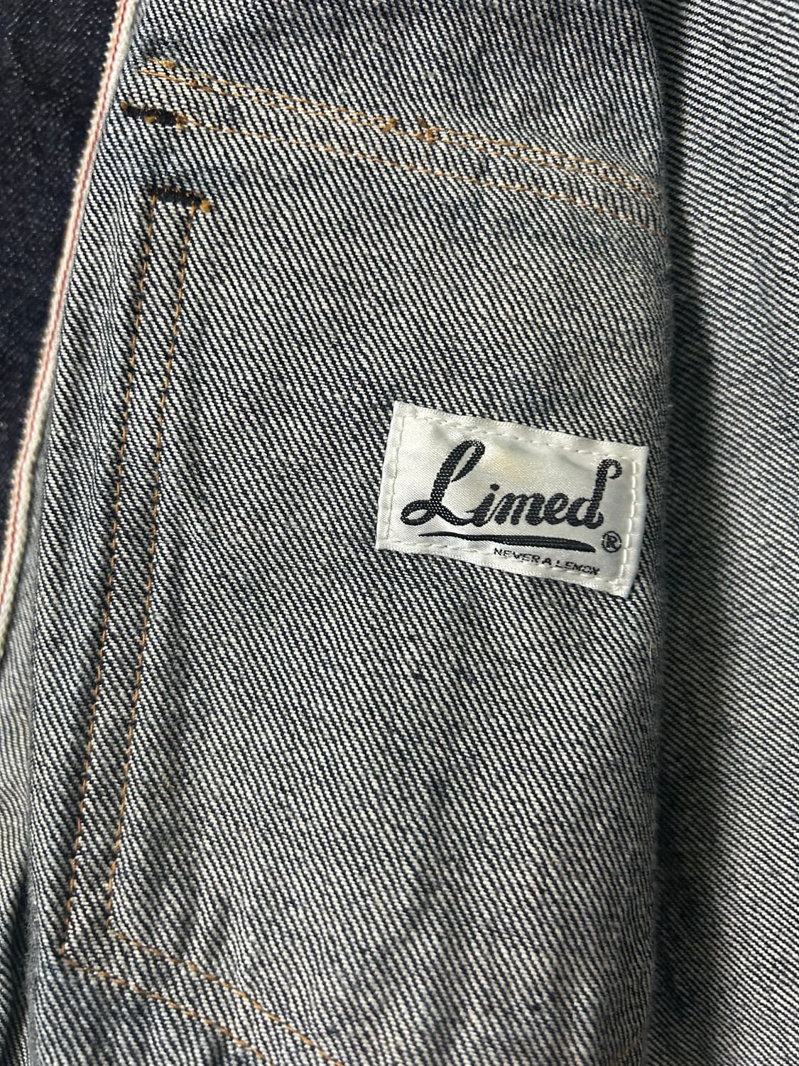 데밀 파이오니어 원워시 셀비지 데님자켓 상품이미지6