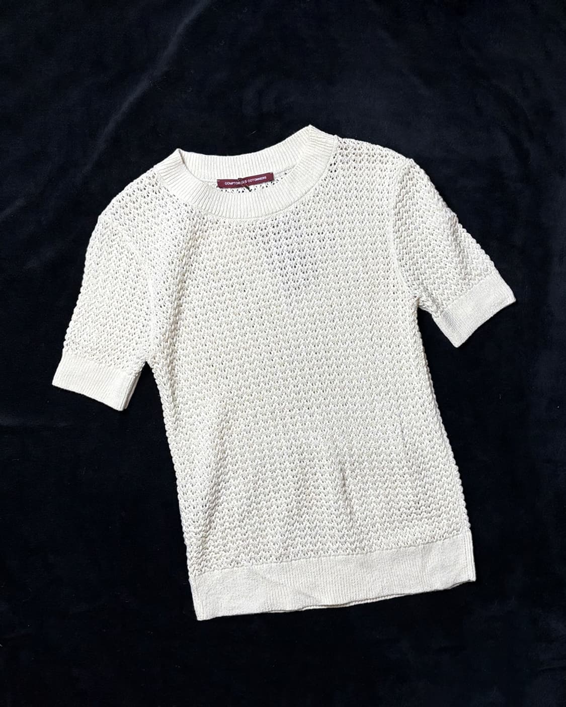 일본빈티지 Comptoir des Cotonniers 니트 티셔츠 상품이미지1