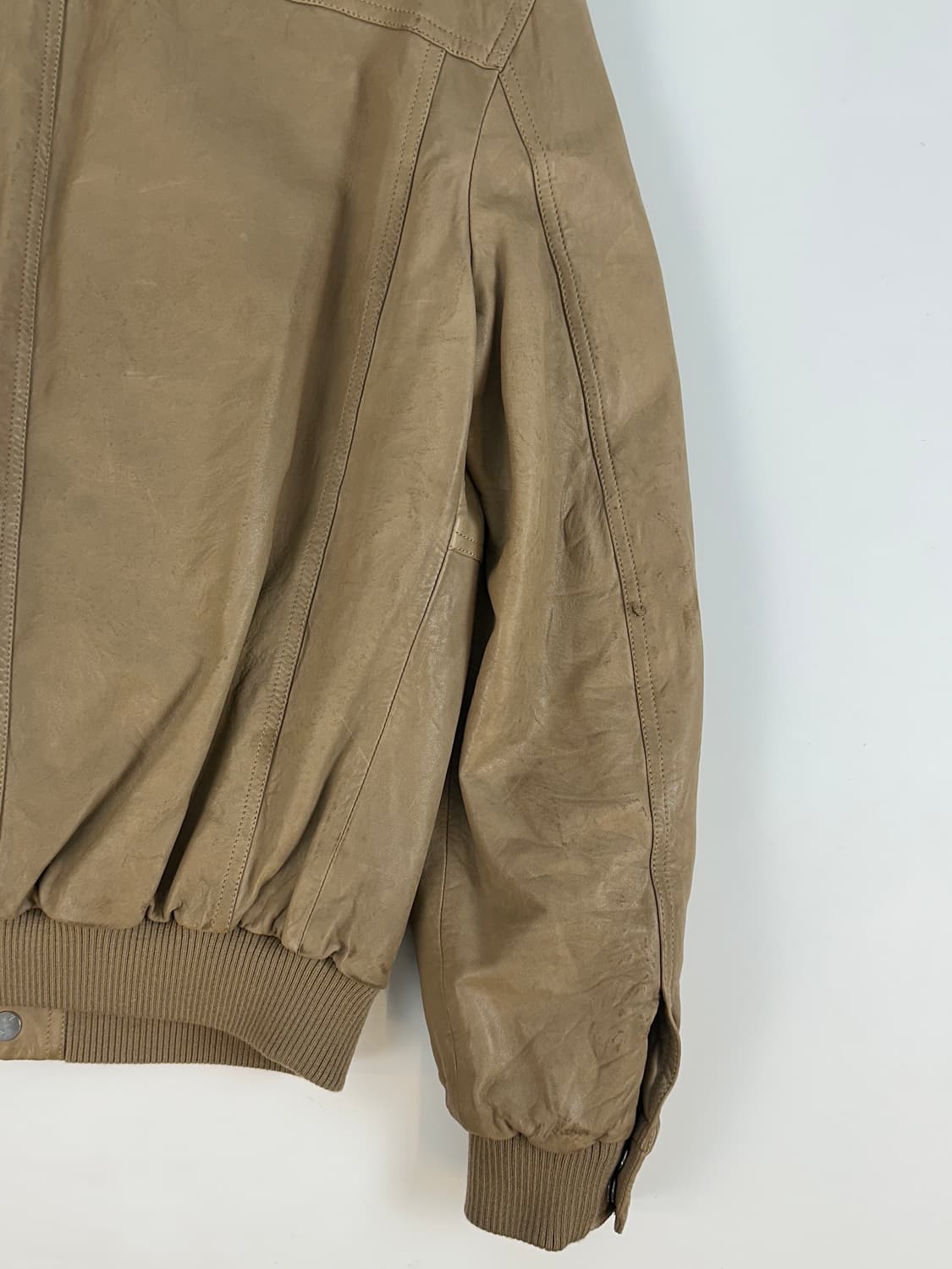 에르메네질도 제냐 A-2 가죽 자켓 50 상품이미지6