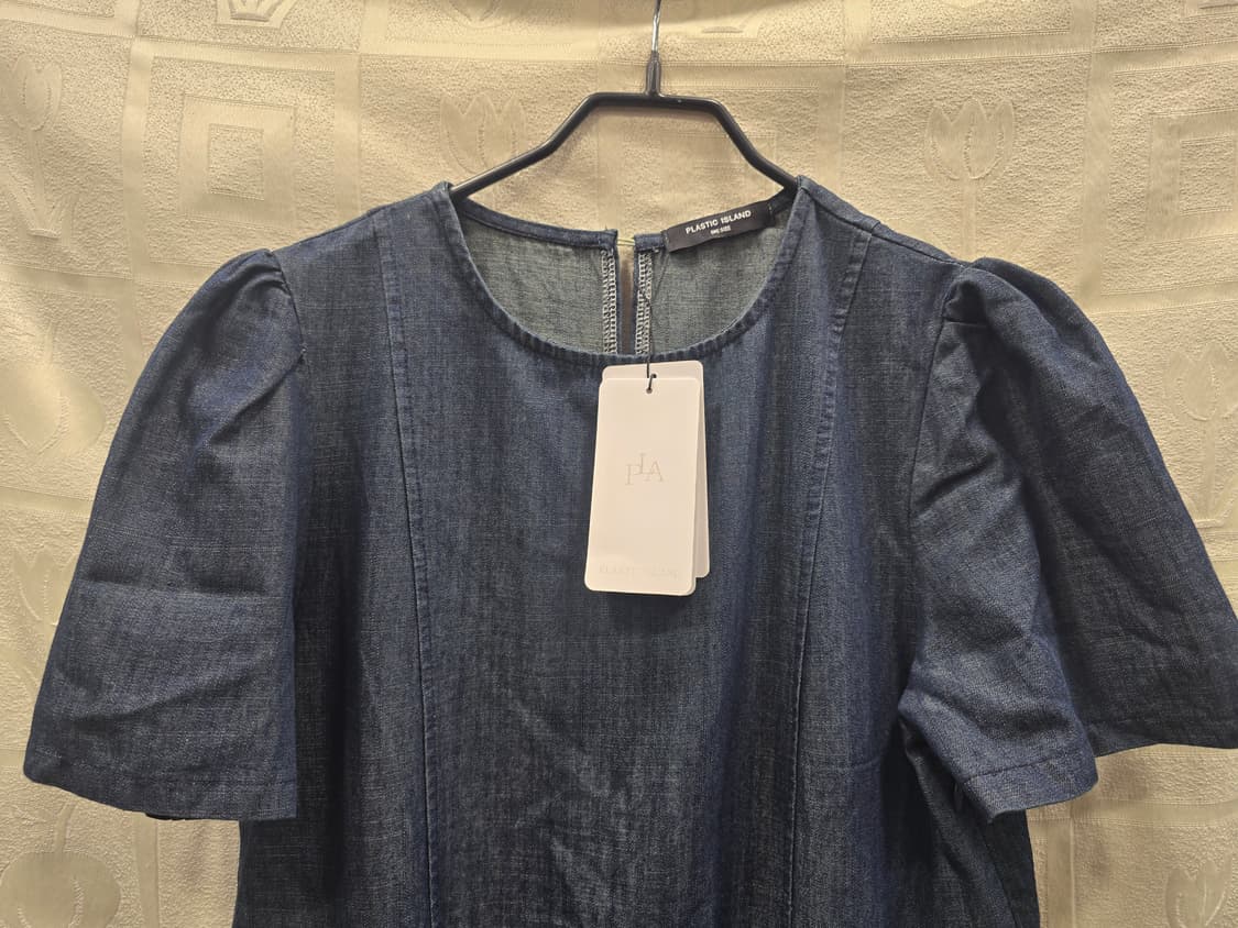 새상품)  플라스틱 아일랜드 데님 원피스 롱원피스 프리사이즈 상품이미지2