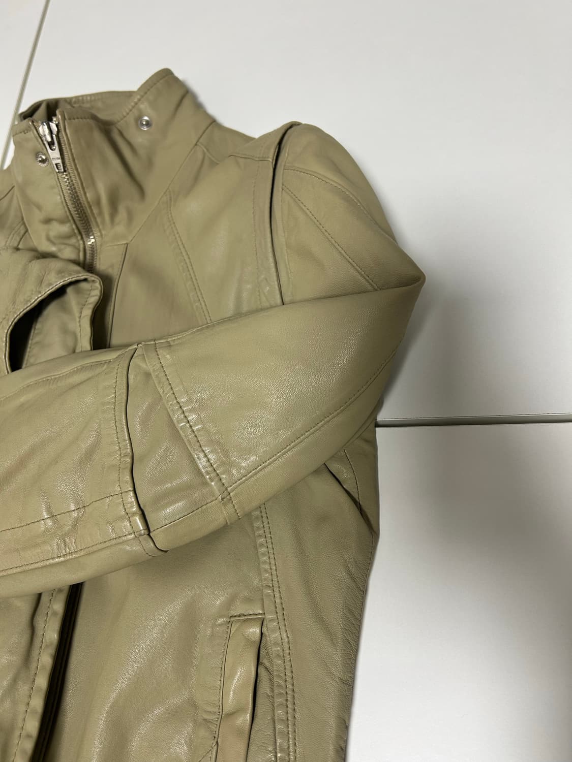 system 레더자켓 상품이미지3