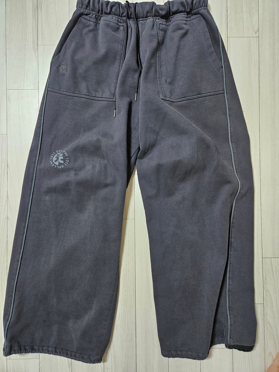 4) 폴리테루 퍼티그 스웻 팬츠 더스티 잉크 1.2v 상품이미지1