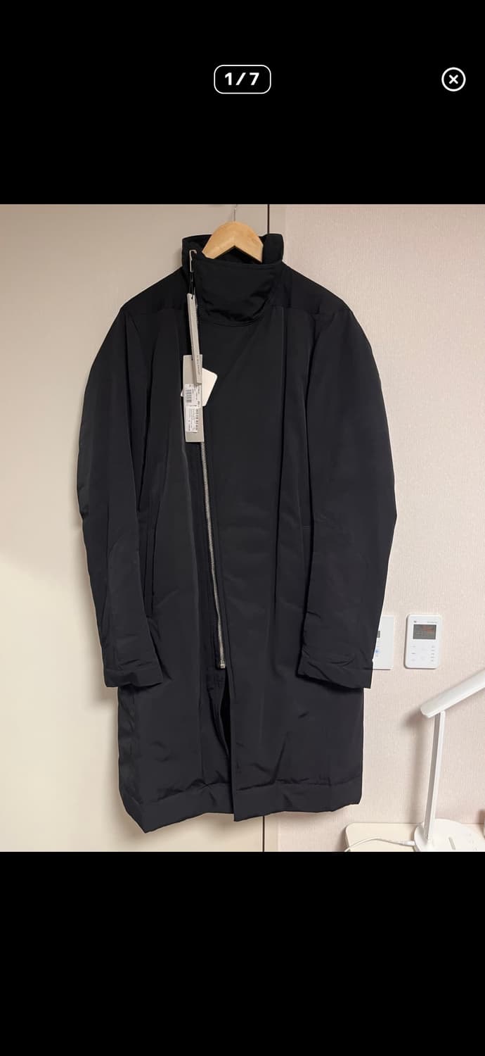 릭오웬스 15fw 구스다운 튜브웨이코트 상품이미지1