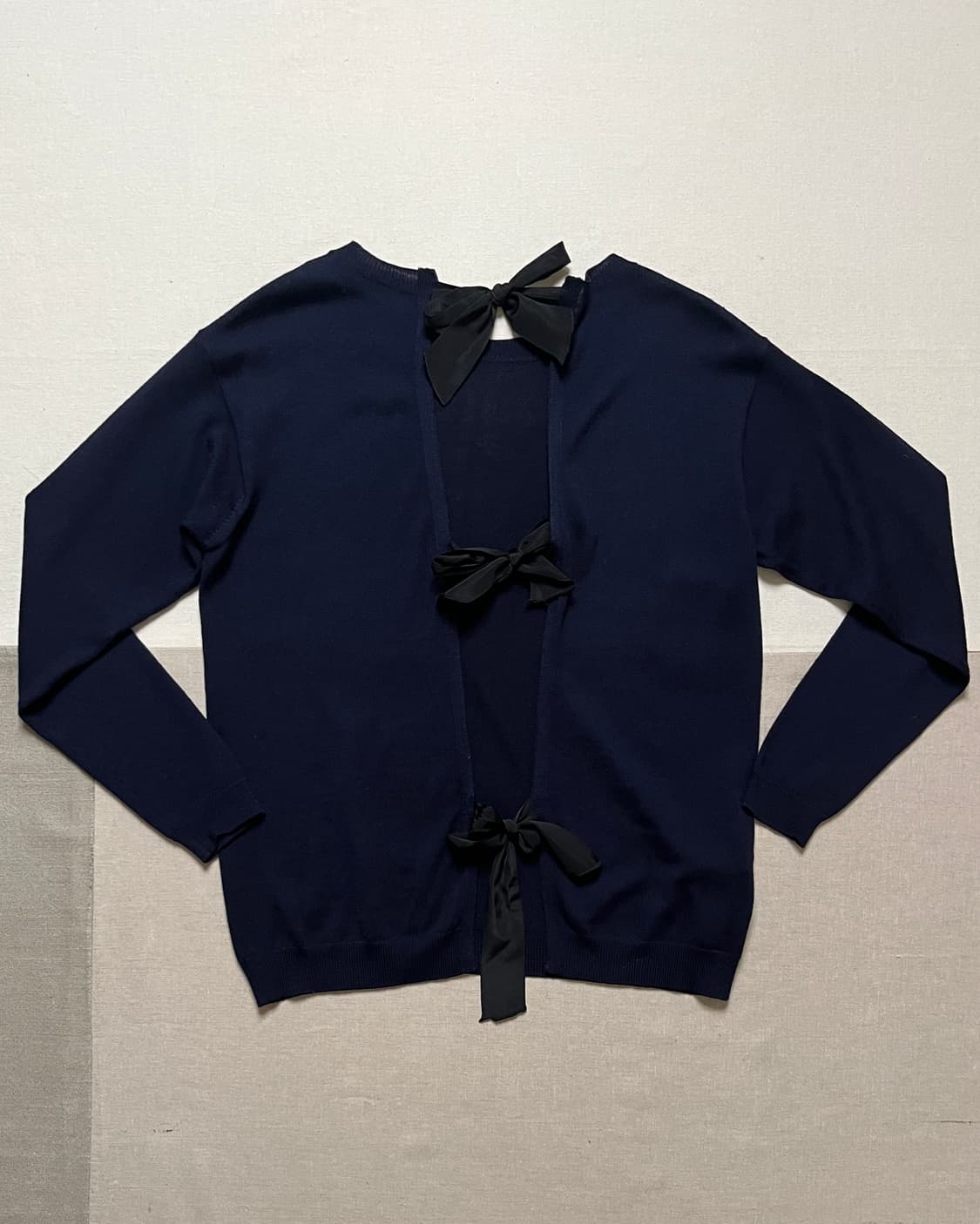 미우미우 백 리본 니트 miu miu  상품이미지2