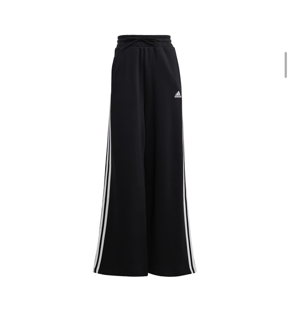 아디다스 에센셜 3S 프렌치 테리 와이드 팬츠 HZ5747 상품이미지2