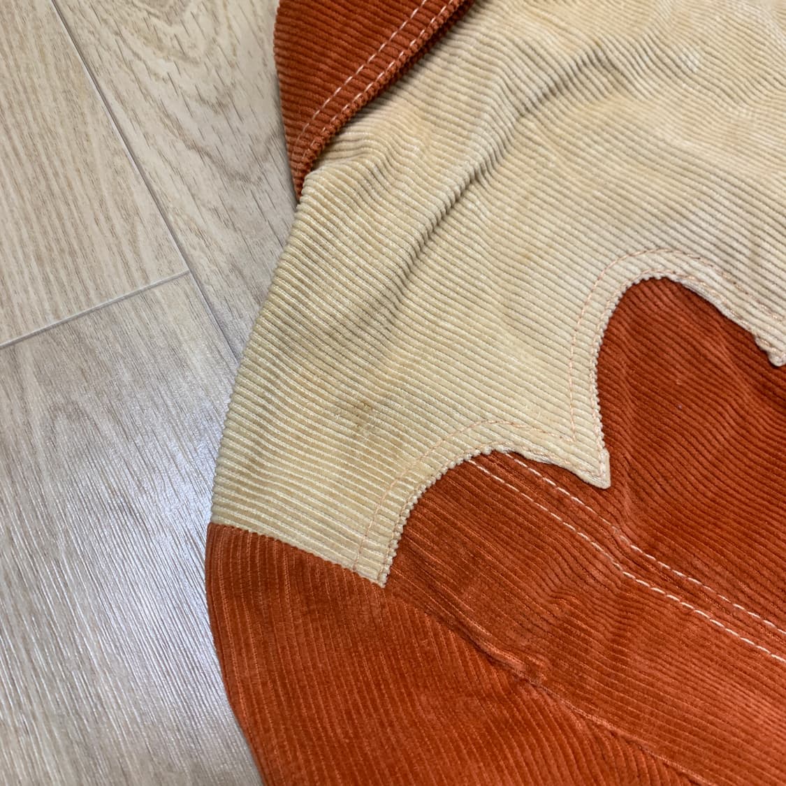 여자90추정)빈티지 웨스턴 코듀로이 셔츠 상품이미지5