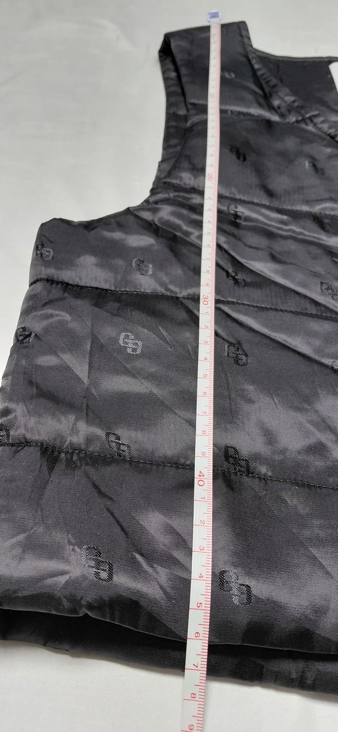 [새상품/무료배송] GYDA(제이다) GG 로고 패턴 경량 패딩 조끼 상품이미지10