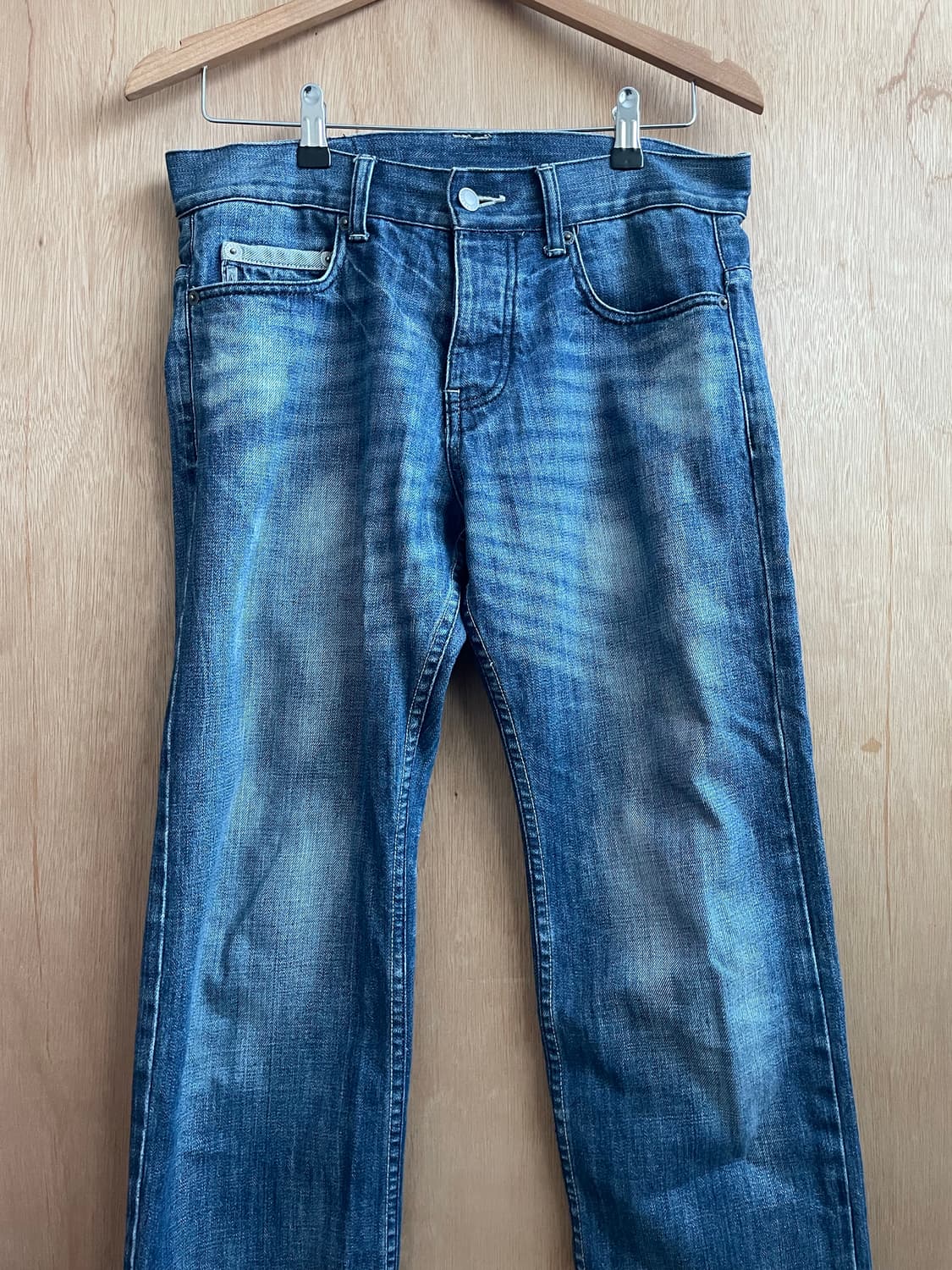 아르마니 익스체인지 워시드 데님 팬츠 상품이미지4