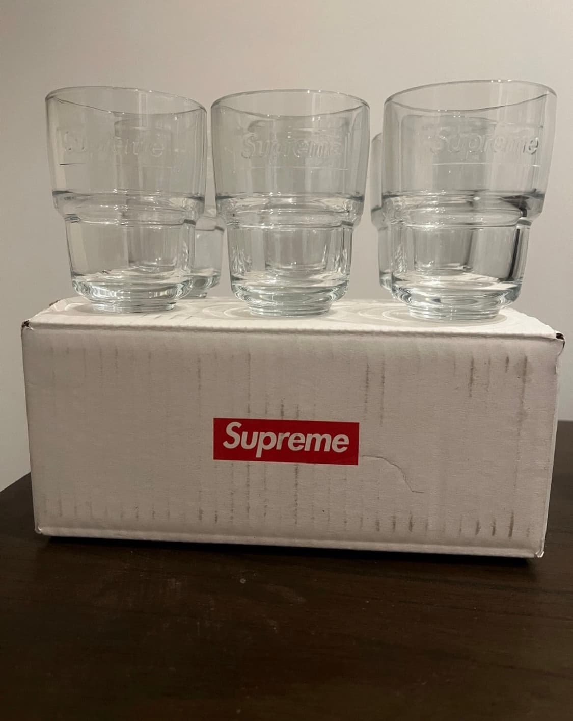 슈프림 x 라로쉐 워터 글래시스 클리어 (6개 세트) - 24FW 상품이미지1