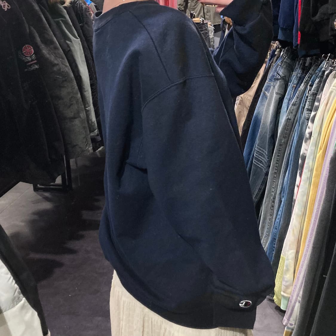 [IM]챔피온 스웻셔츠 네이비 상품이미지6