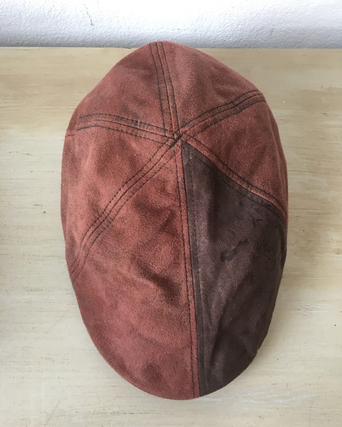  oriental printing suede hunting cap 상품이미지1